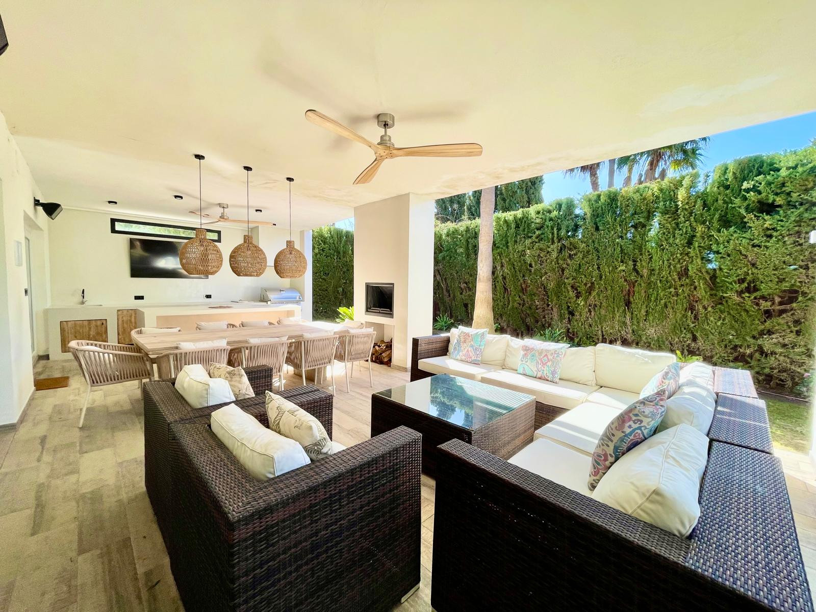 Imagenes exteriores de Villa en alquiler vacacional en Sotogrande Alto