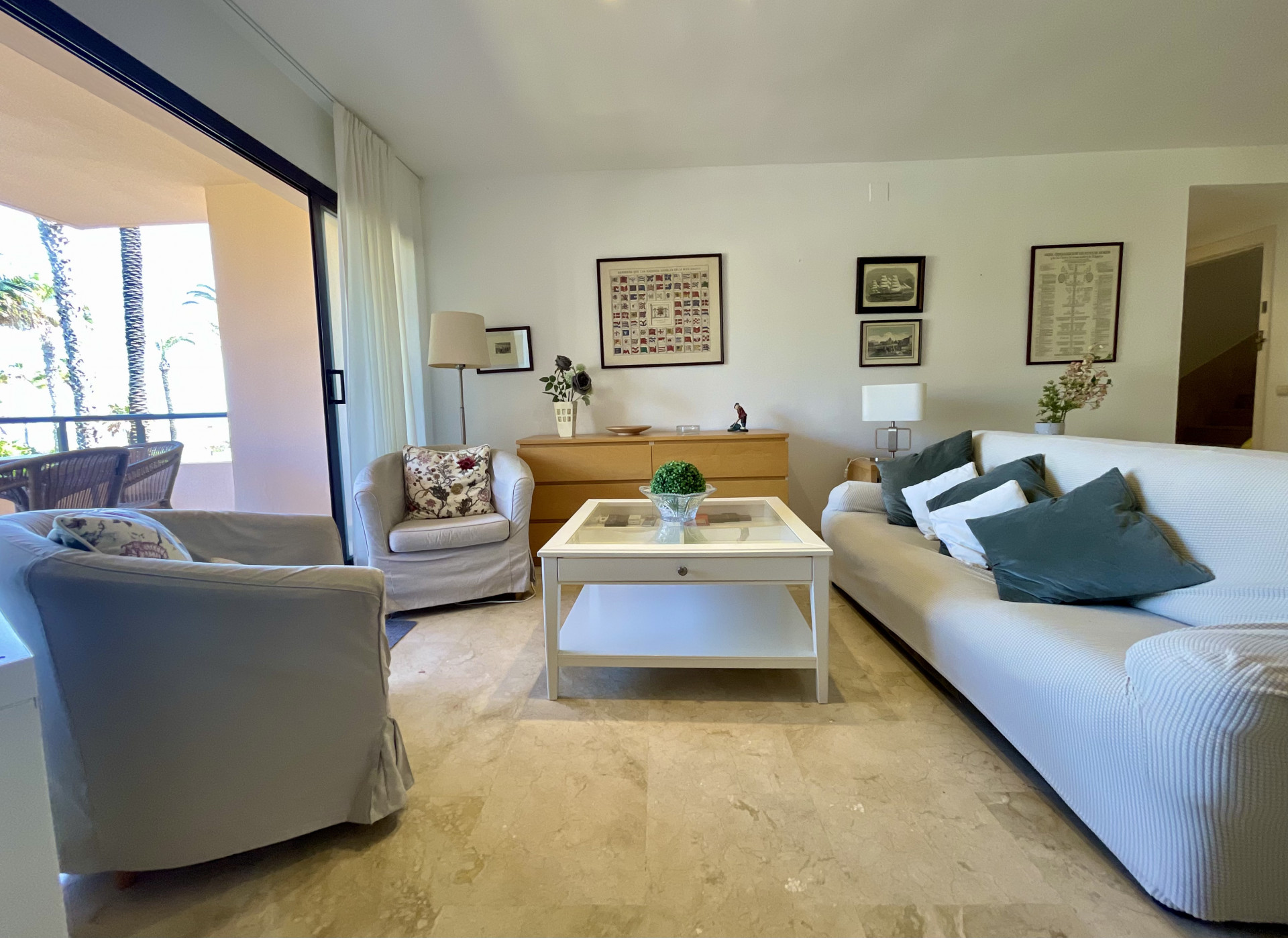 Interiores Apartamento en alquiler vacacional en Sotogrande Playa