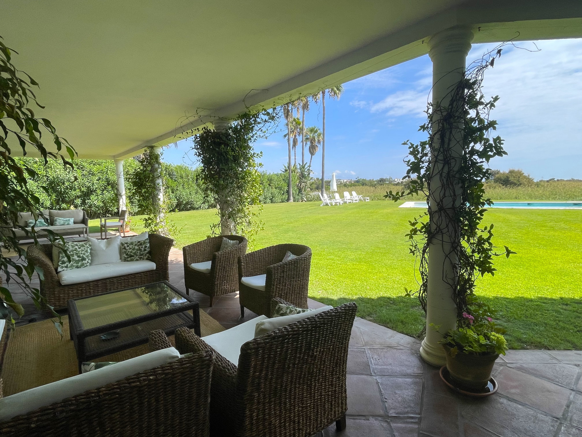 Villa en alquiler vacacional en Sotogrande Costa