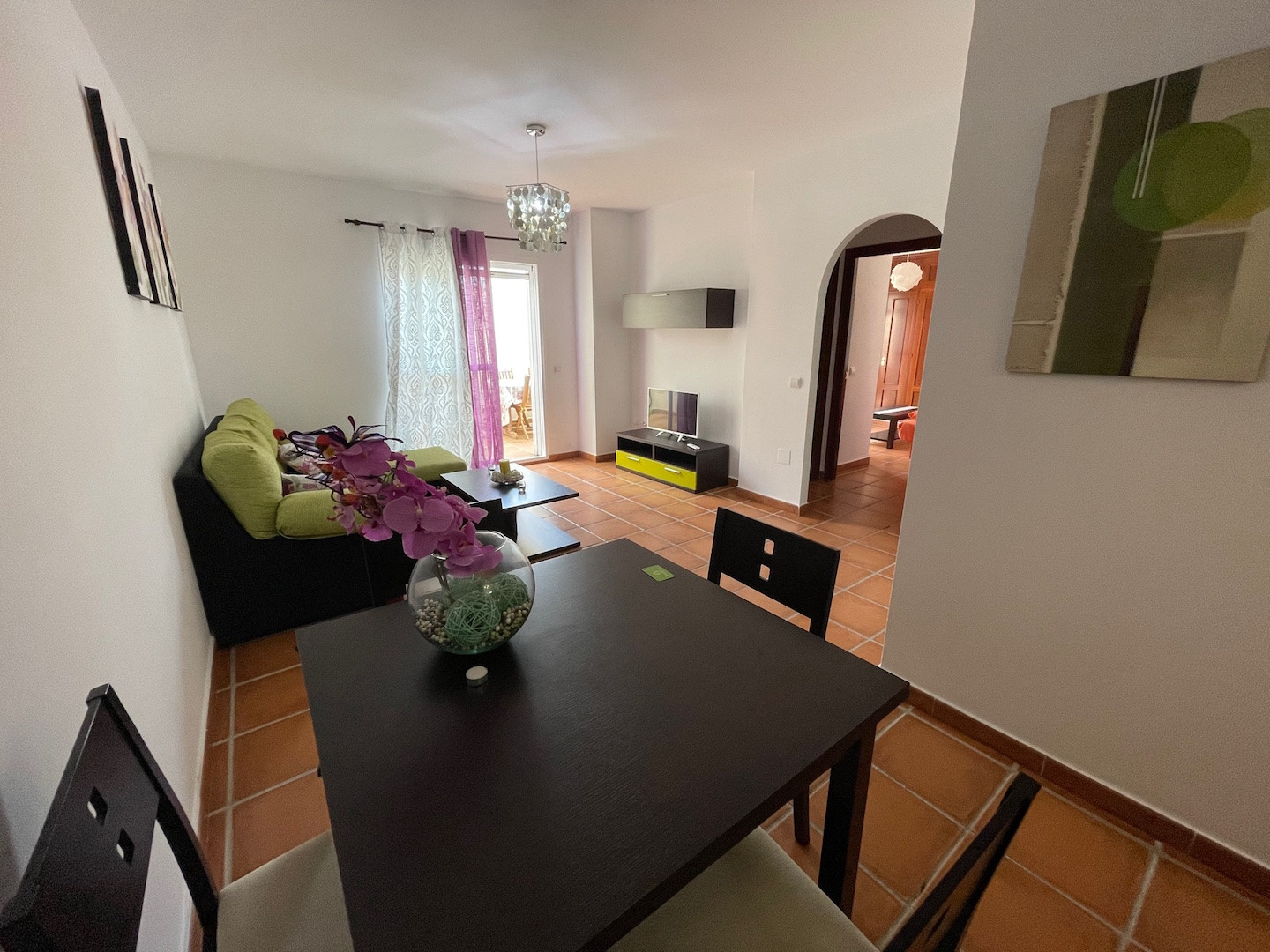 Interior Apartment for holiday rent in Torreguadiaro