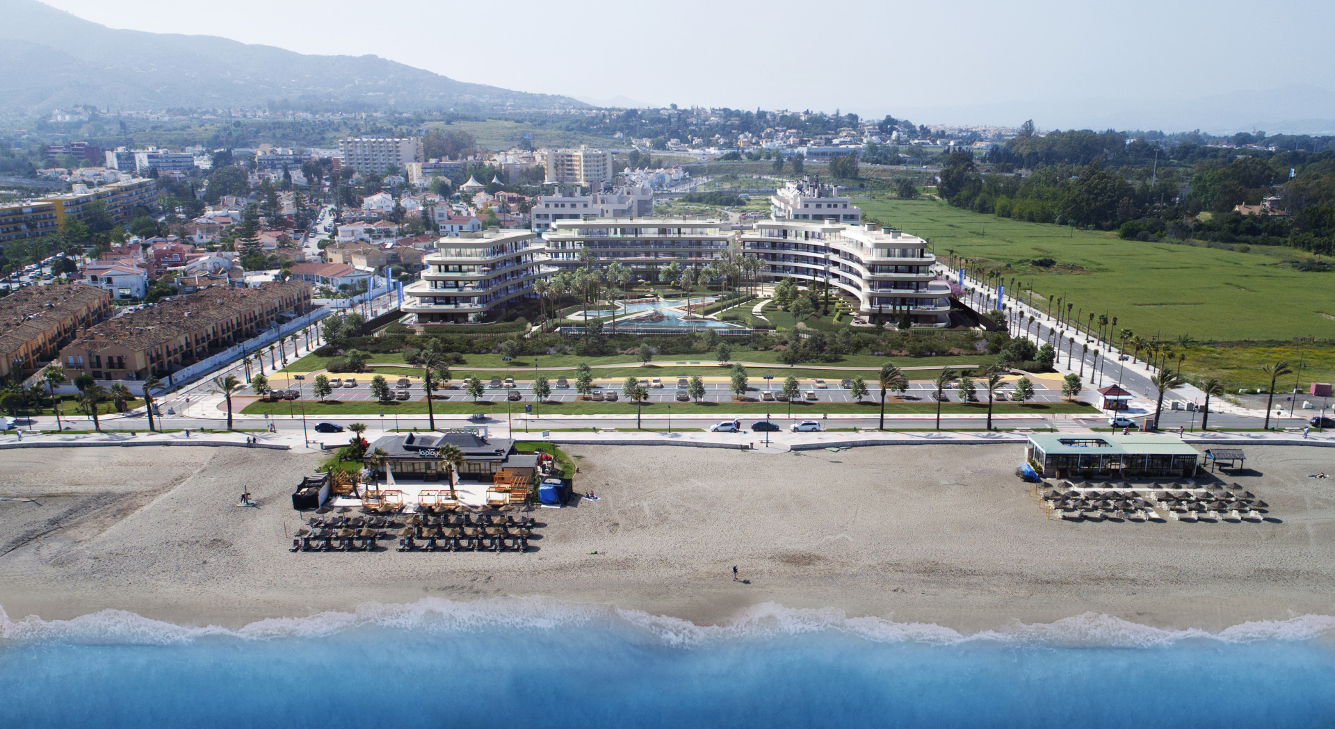New modern beachfront apartments for sale in Torremolinos