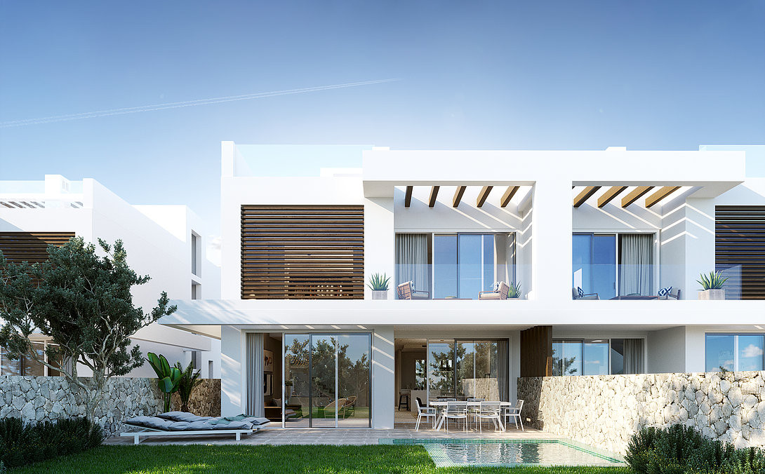 Modern new development of Semi-detached villas in Cabopino