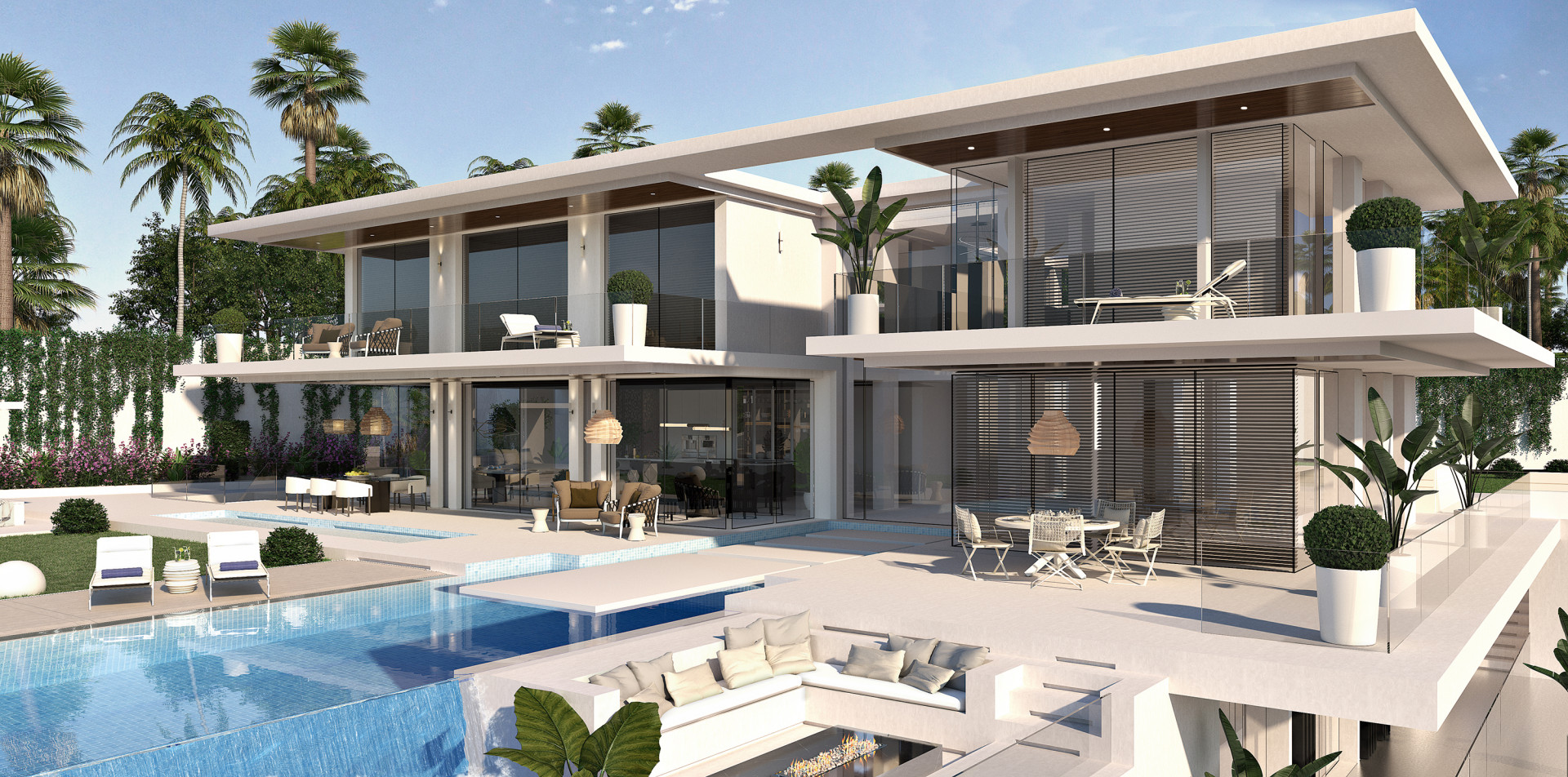 Luxury contemporary villa for sale in El Paraiso Estepona