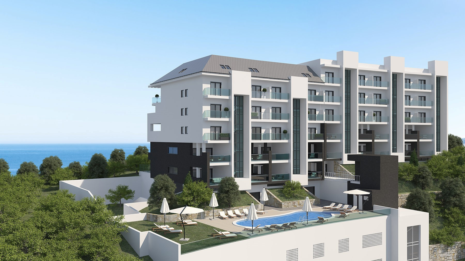 Modern apartments for sale close to the beach and the Harbour, La Duquesa