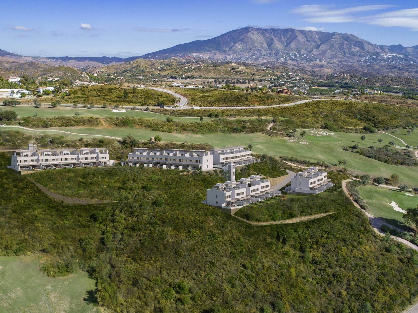Brand new front line golf townhouses for sale in La Cala Golf – Mijas