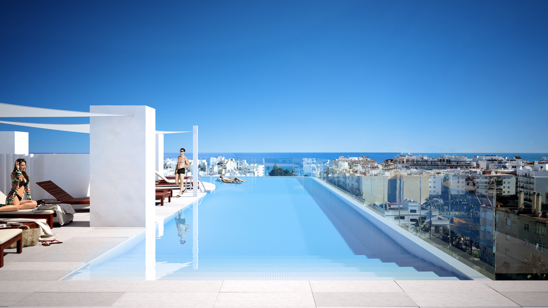 New modern apartments for sale in Estepona centre