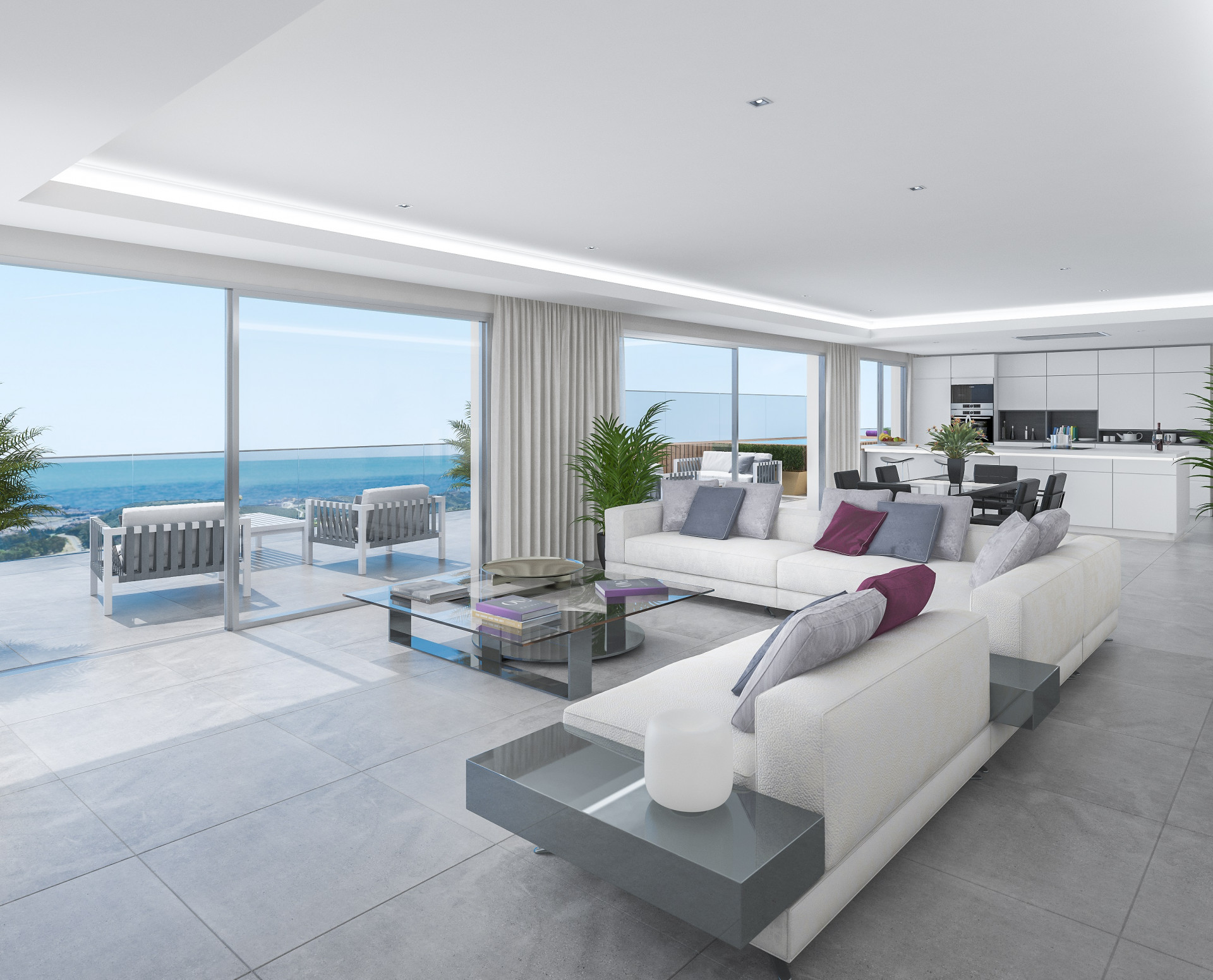 New modern apartments and penthouses for sale in Calanova Mijas Costa