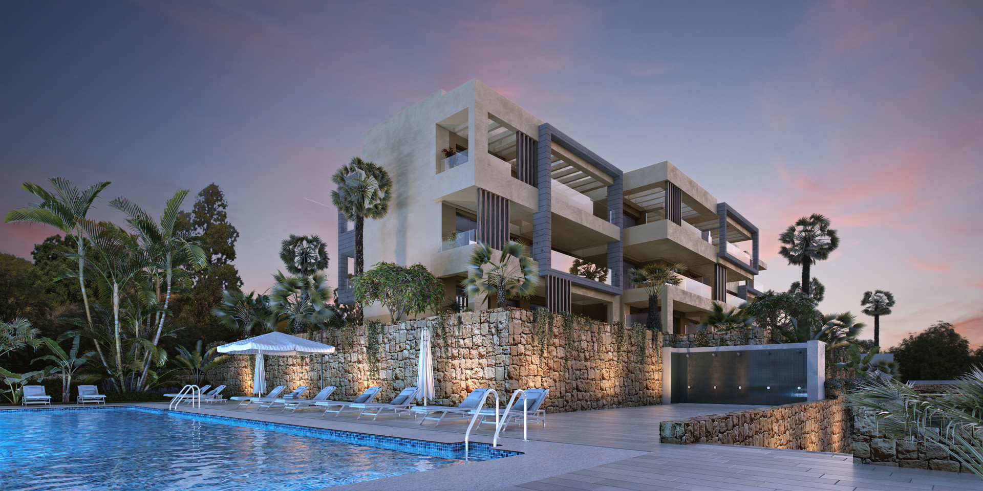 Newly built modern golf apartments for sale in La Cala Golf