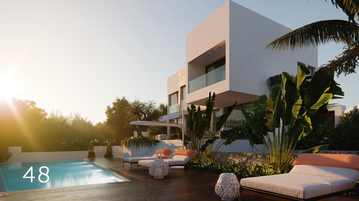 Luxury contemporary villas for sale in Benahavis