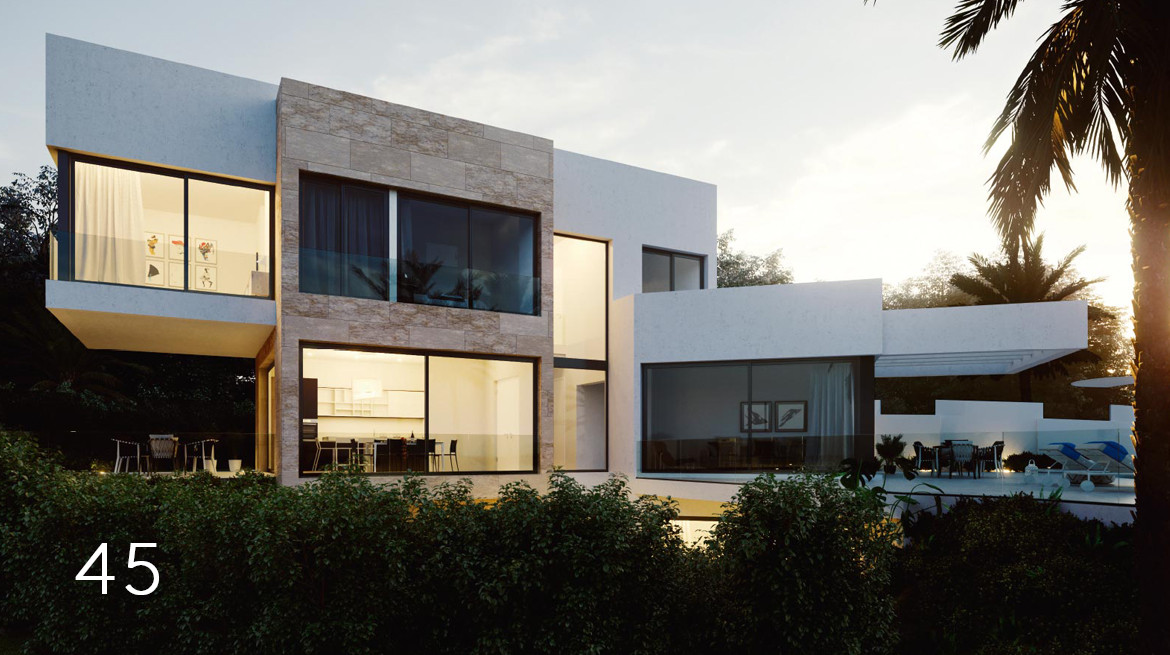 Luxury contemporary villas for sale in Benahavis