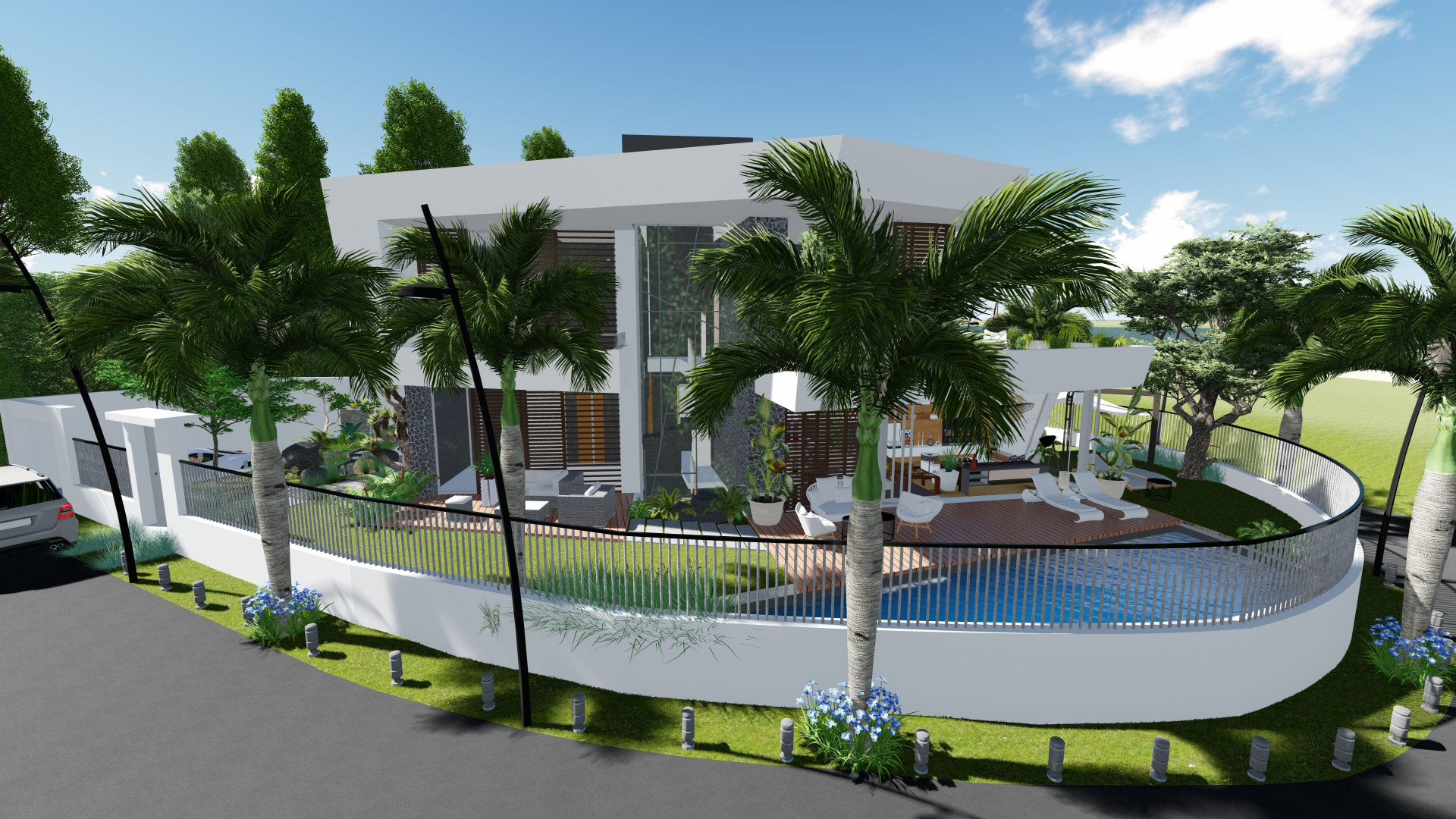 Modern off plan villa beachside in New Golden Mile  - Estepona for sale