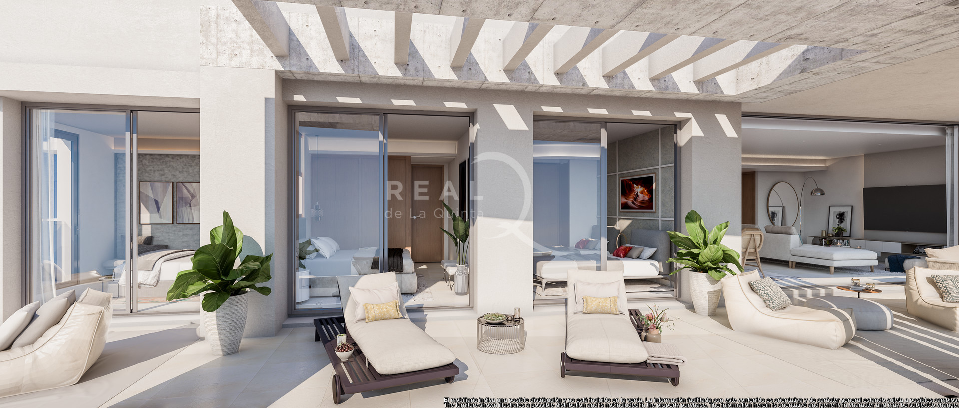 Brand new contemporary apartments for sale in Benahavis