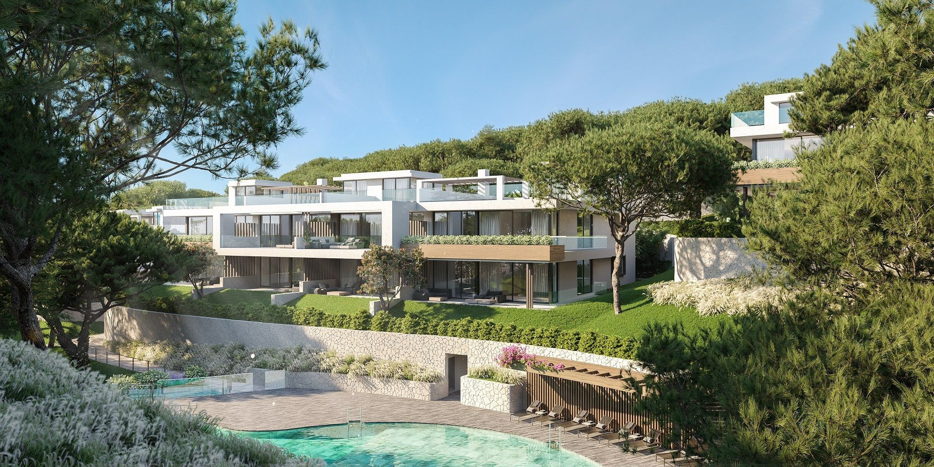 Boutique development of luxury contemporary apartments and penthouses in Cabopino