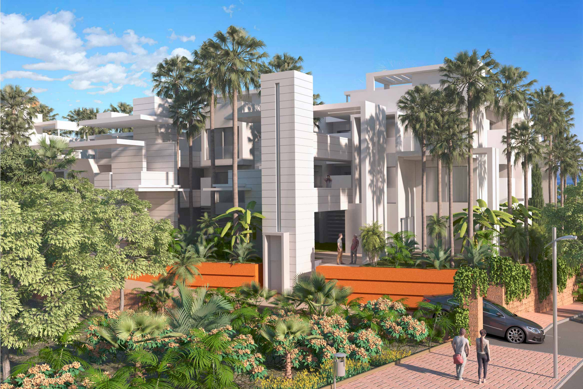 New modern contemporary apartments for sale in Estepona