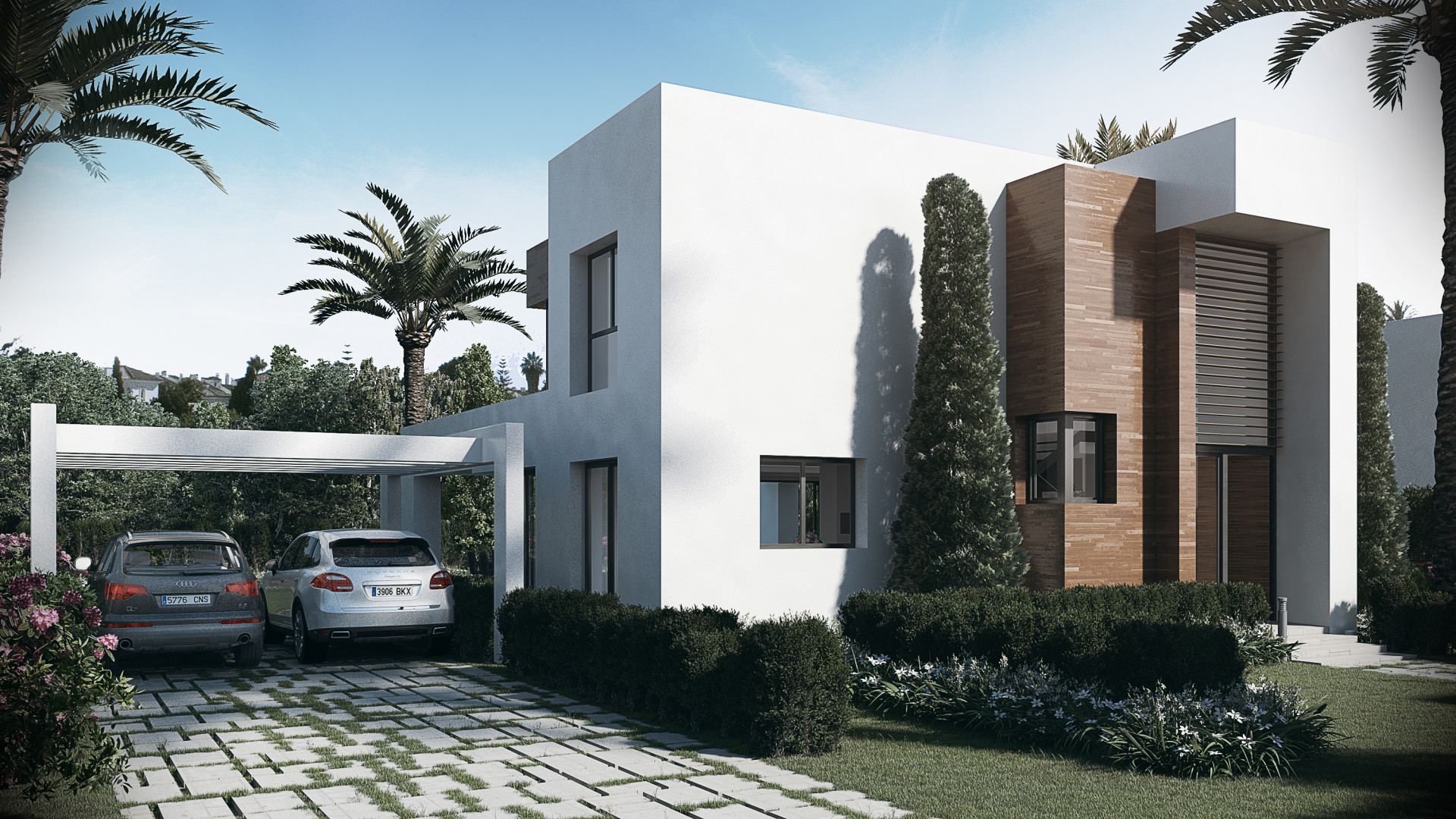 New modern contemporary villas for sale in El Paraiso, New Golden Mile, Estepona