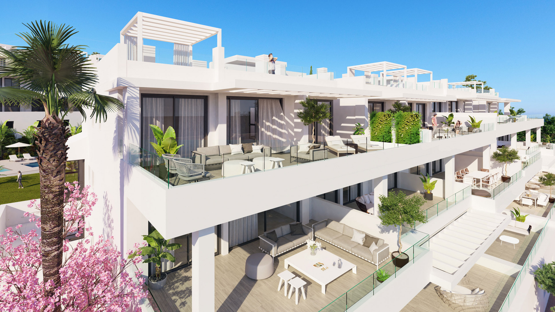 New modern apartments for sale in Estepona