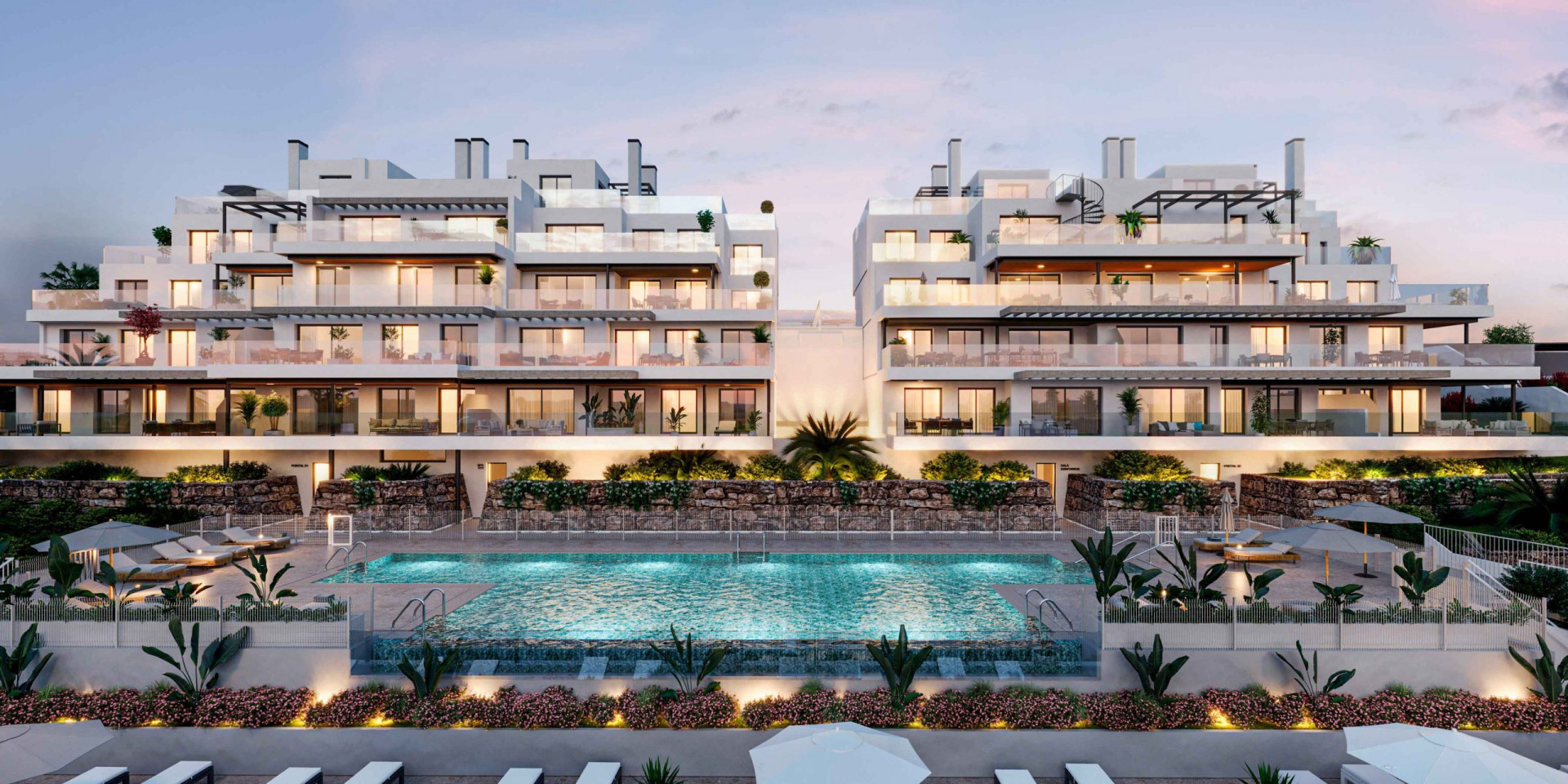 New contemporary apartments for sale in Estepona Harbour - Estepona Downtown