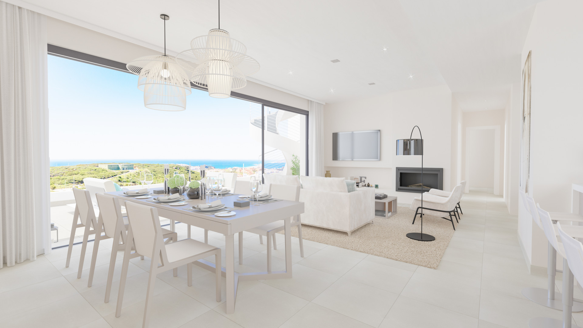 Brand new complex of modern apartments for sale in Casares