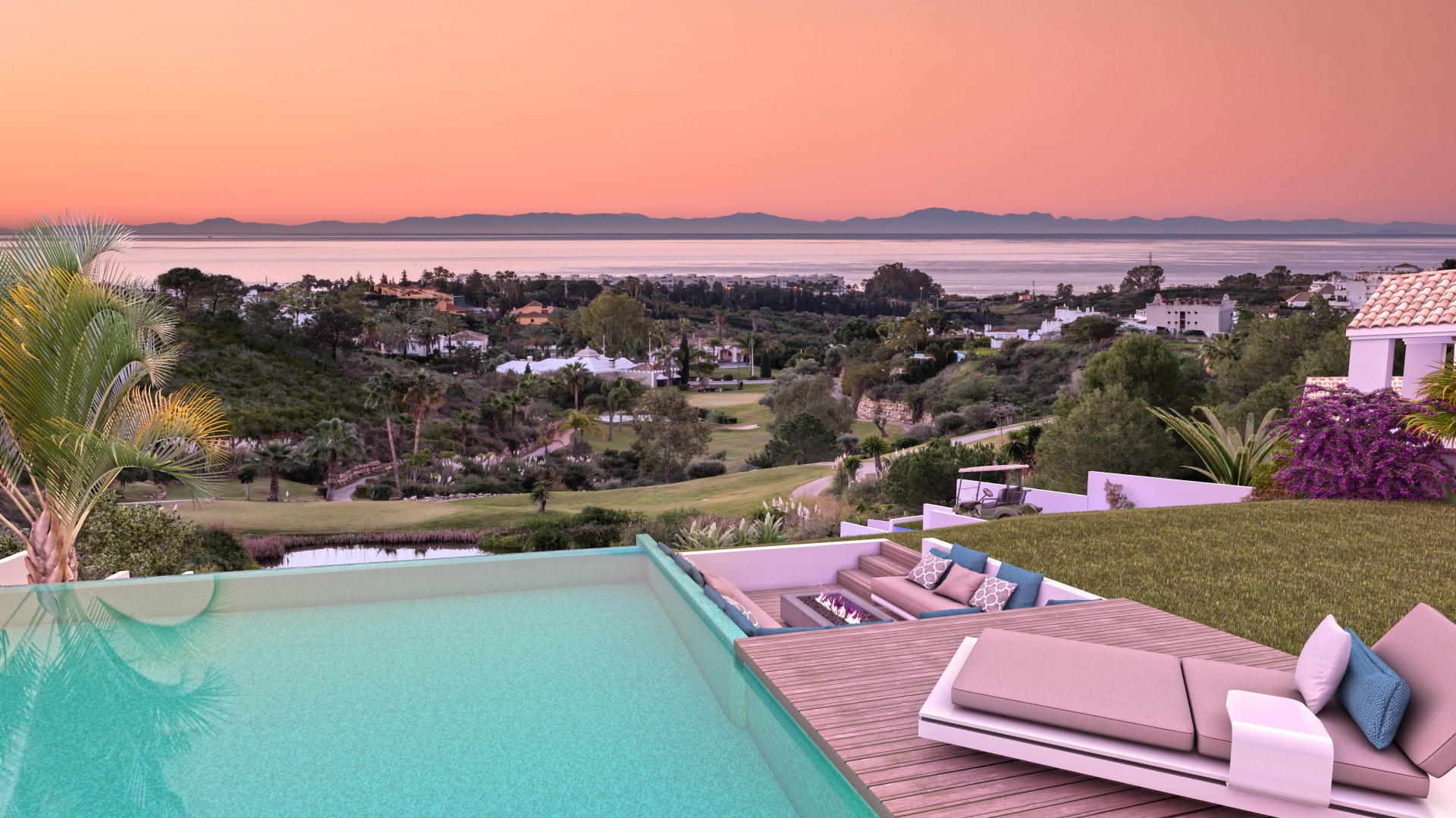 New development of contemporary villas at the Resina Golf - Estepona