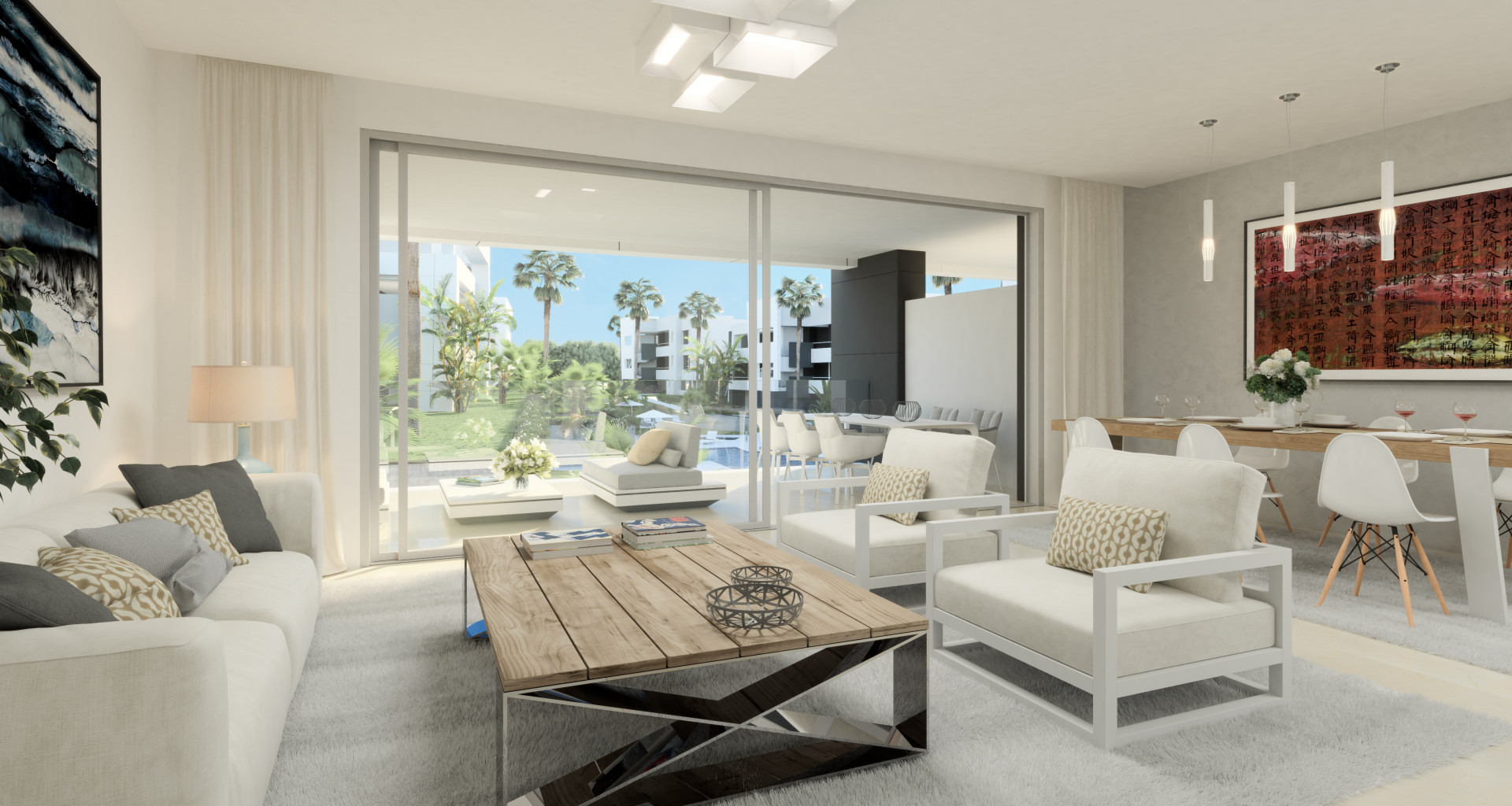 New modern apartments for sale on the New Golden Mile Estepona