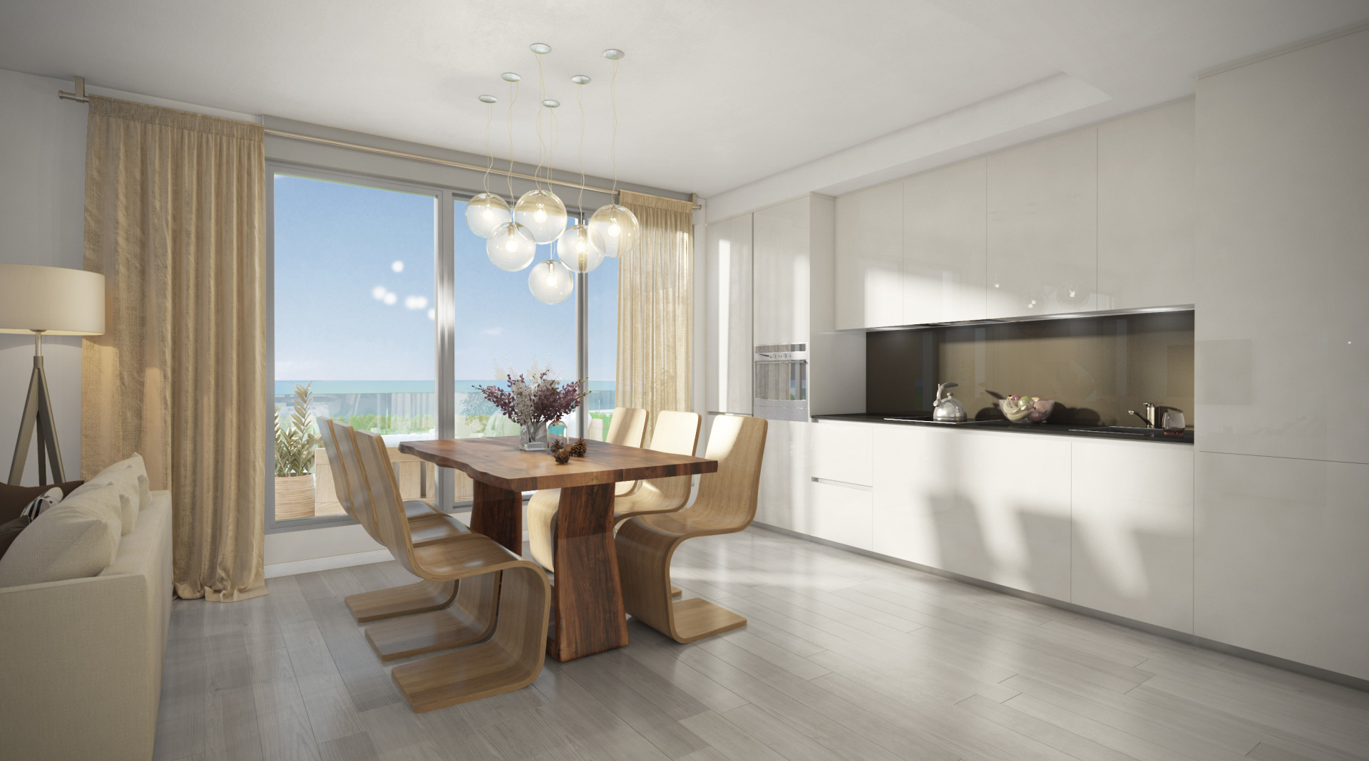 New modern contemporary apartment for sale on the New Golden Mile in Estepona