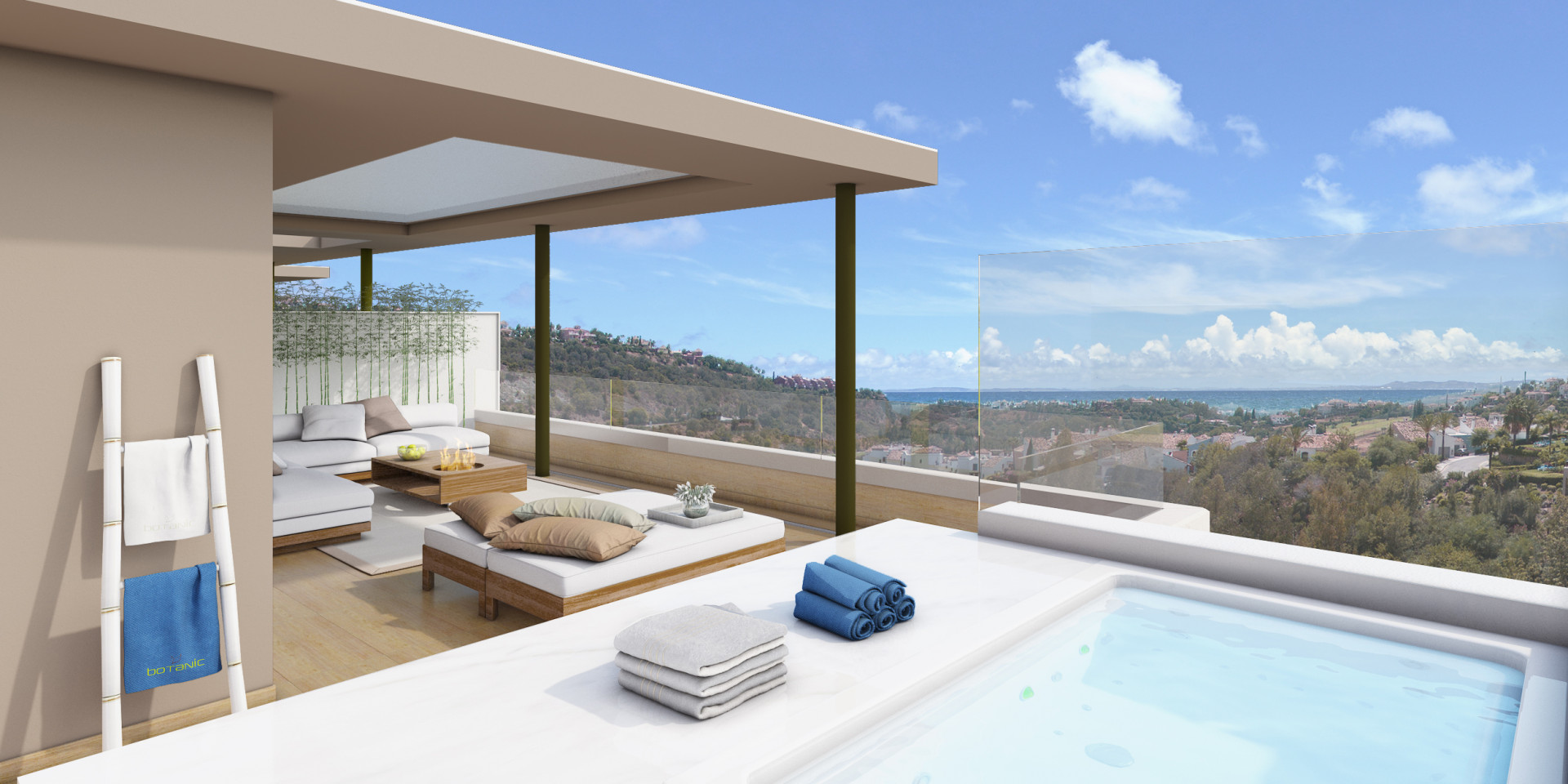 New Modern contemporary apartments for sale in Benahavis