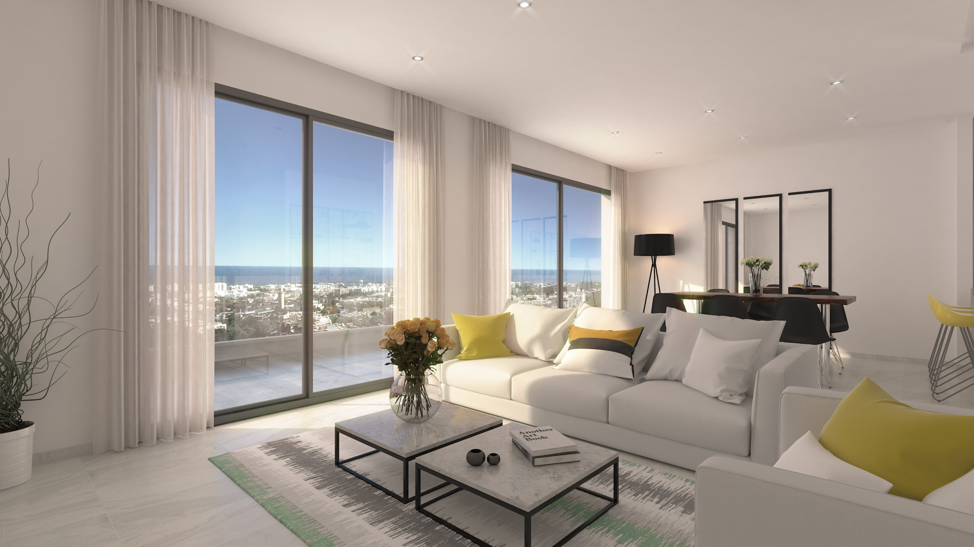 New project of contemporary apartments for sale in Marbella