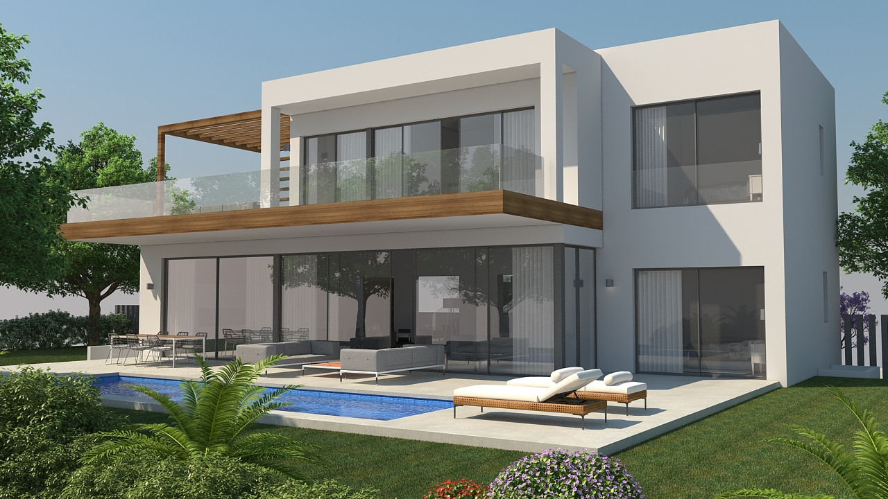 New contemporary villas for sale in Atalaya Estepona