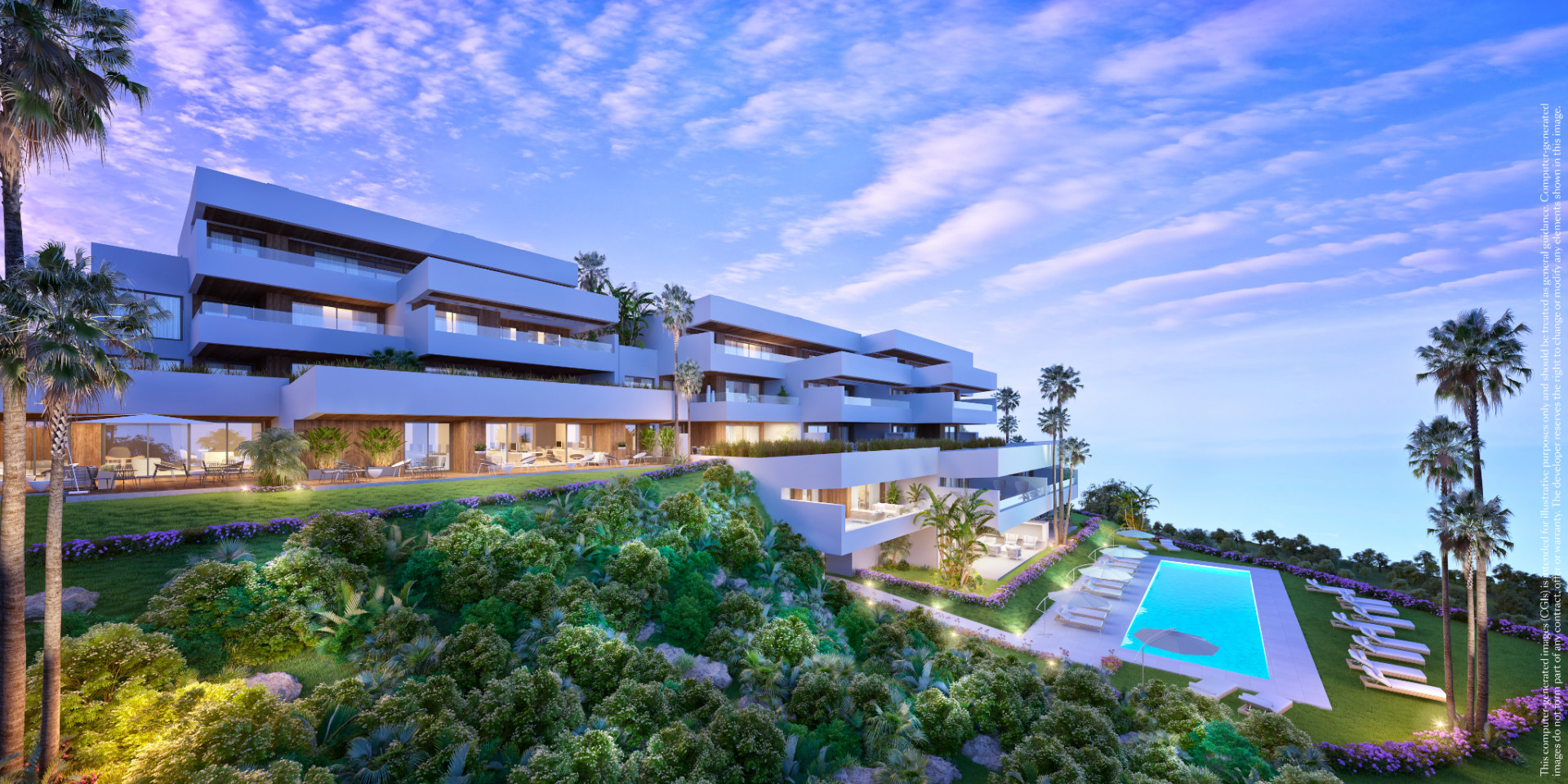 Nuevos y modernos apartamentos a la venta en Marbella