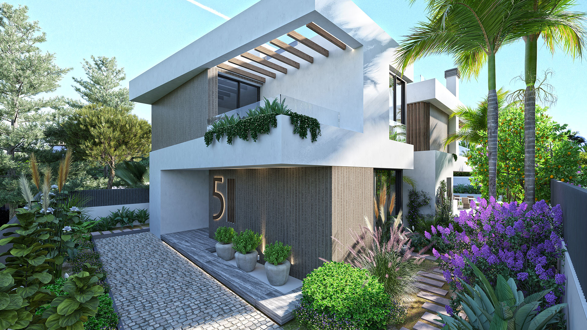 Exclusive project of luxury contemporary detached villas in Puerto Banús