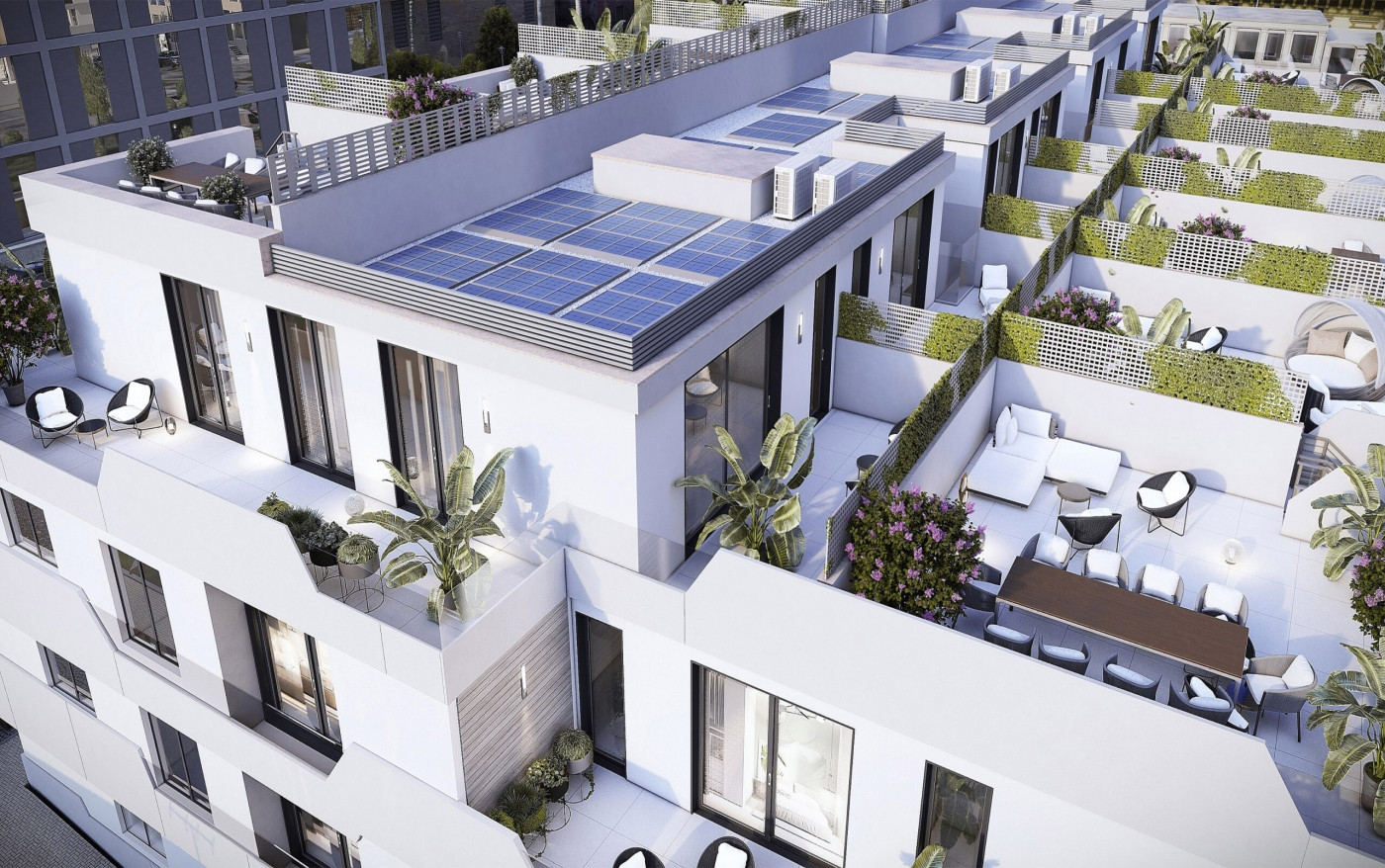 New modern style apartments for sale in Mijas