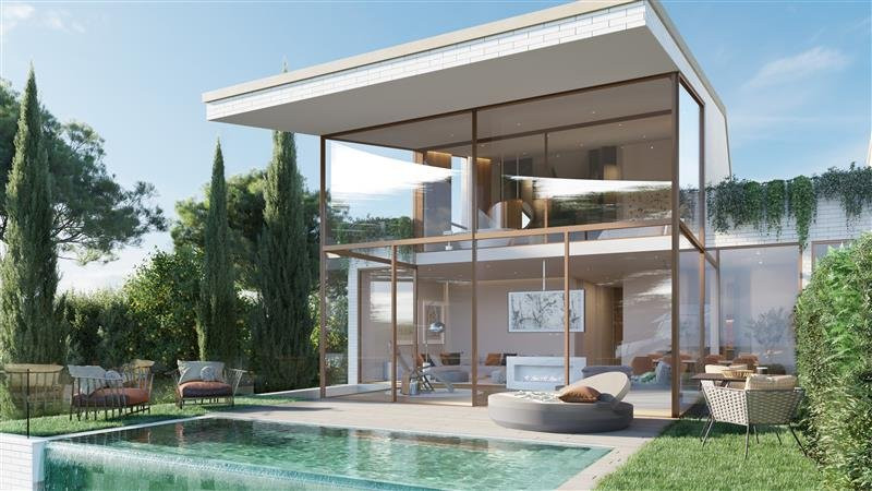 Nieuwe moderne vrijstaande villa's te koop in El Higueron - Benalmadena