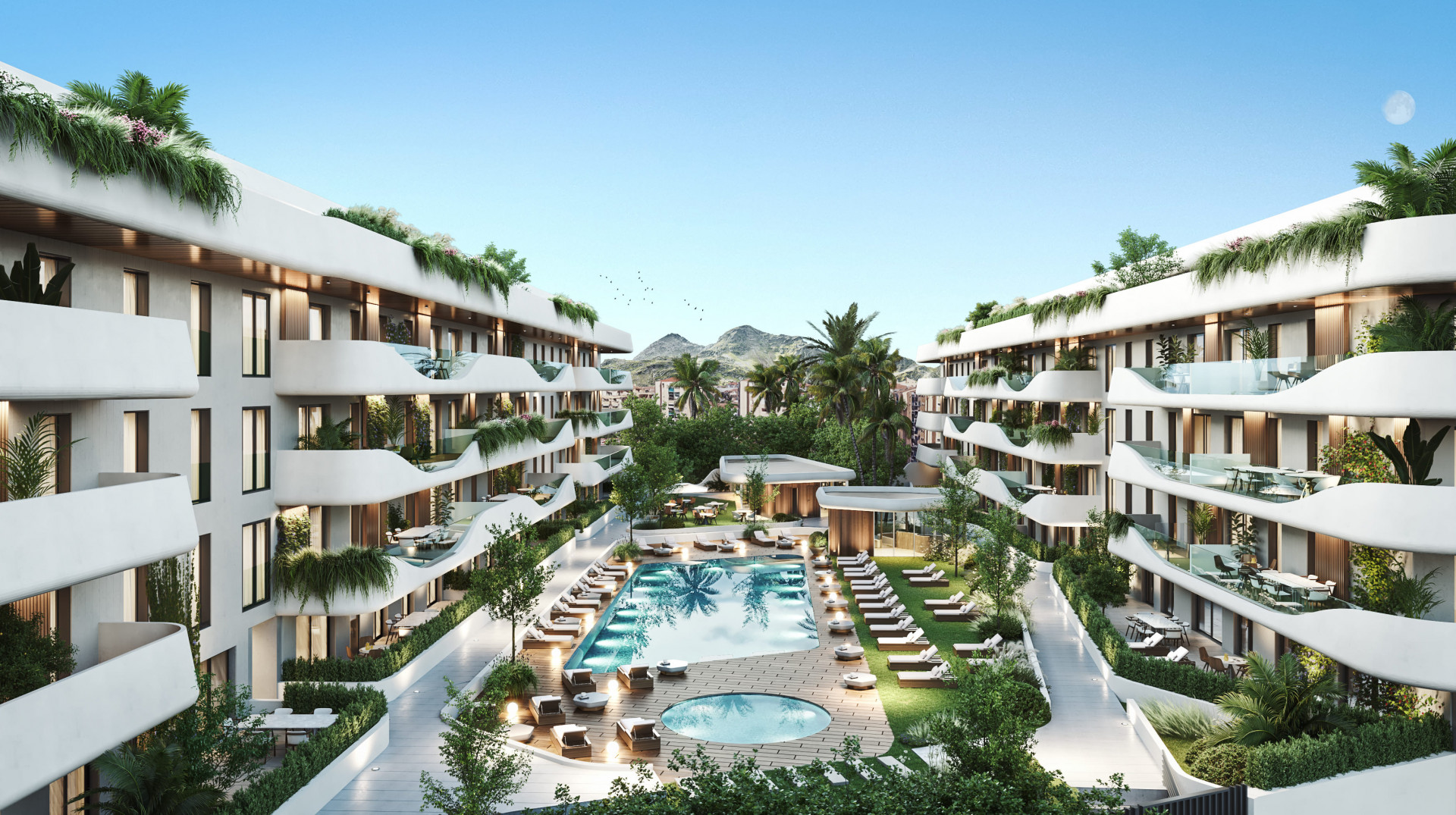 Apartamentos en plano en la playa a la venta en San Pedro Playa - Marbella