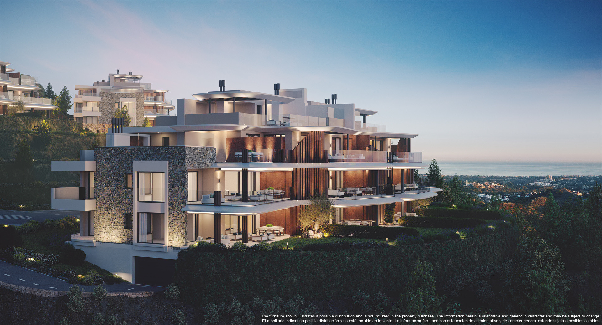 Brand new contemporary apartments and penthouses for sale in Benahavis