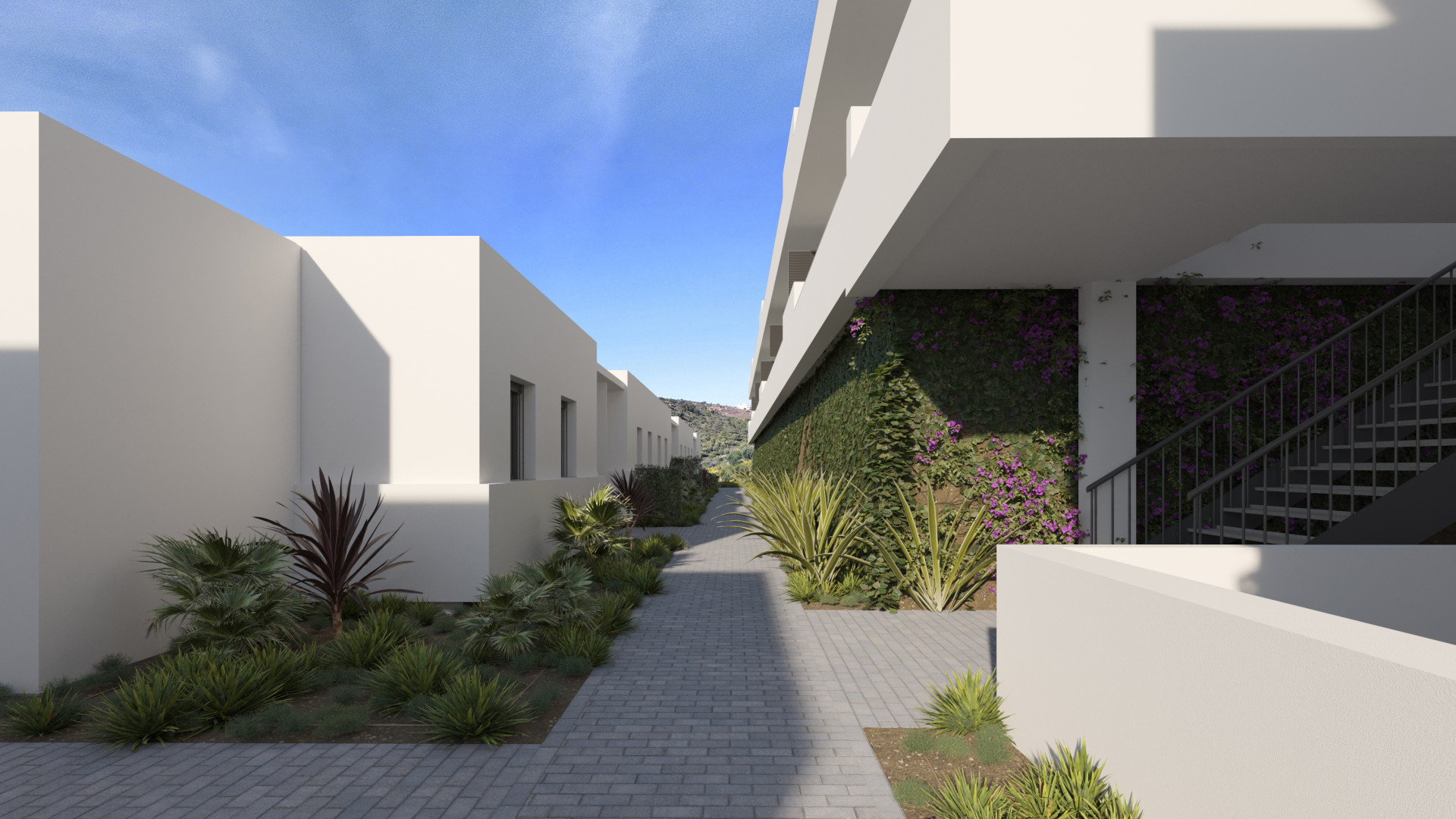 New contemporary style townhouses for sale in Manilva - Bahía Las Rocas