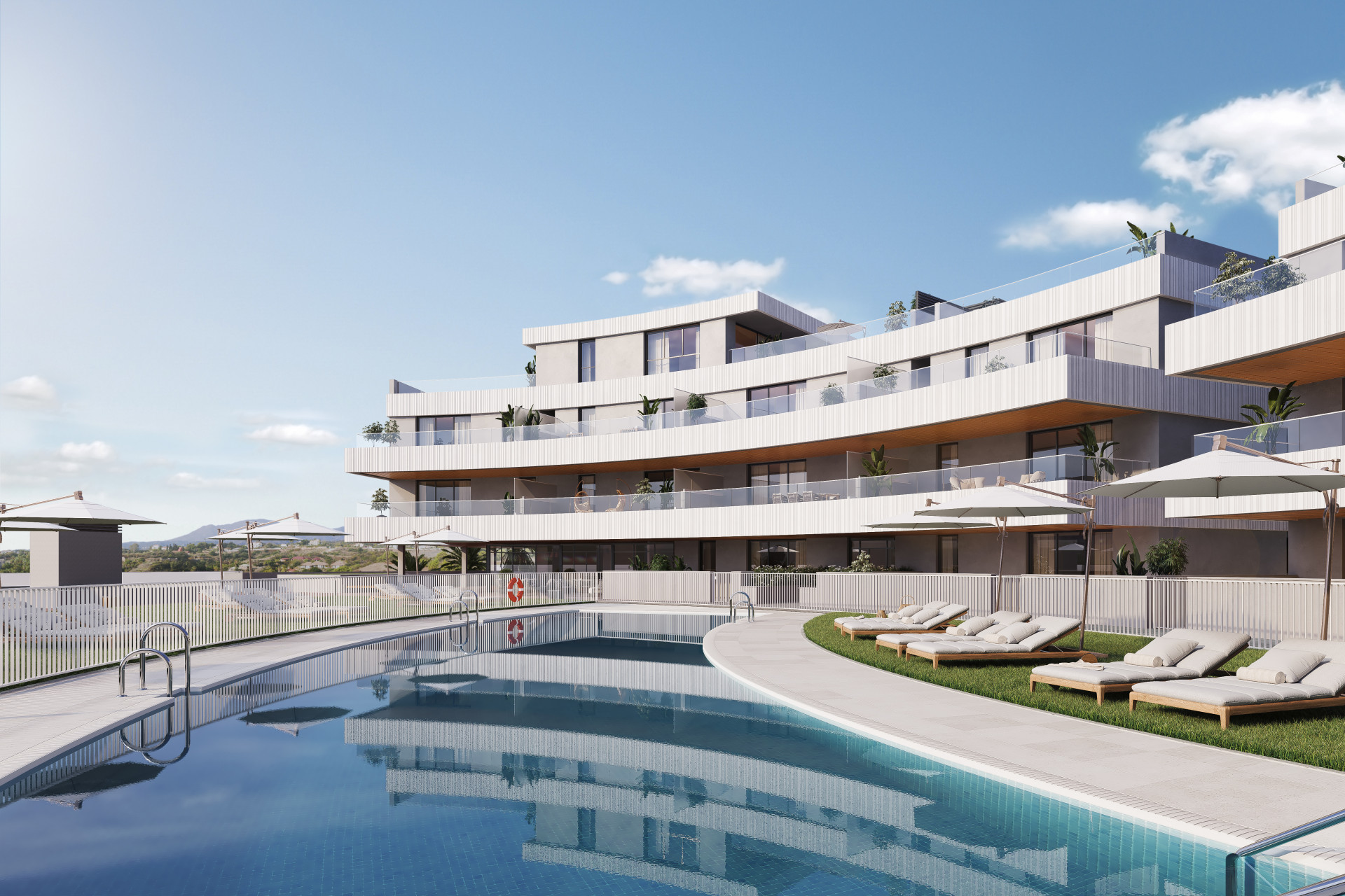Brand new modern apartments and penthouses for sale on the New Golden Mile -  Estepona
