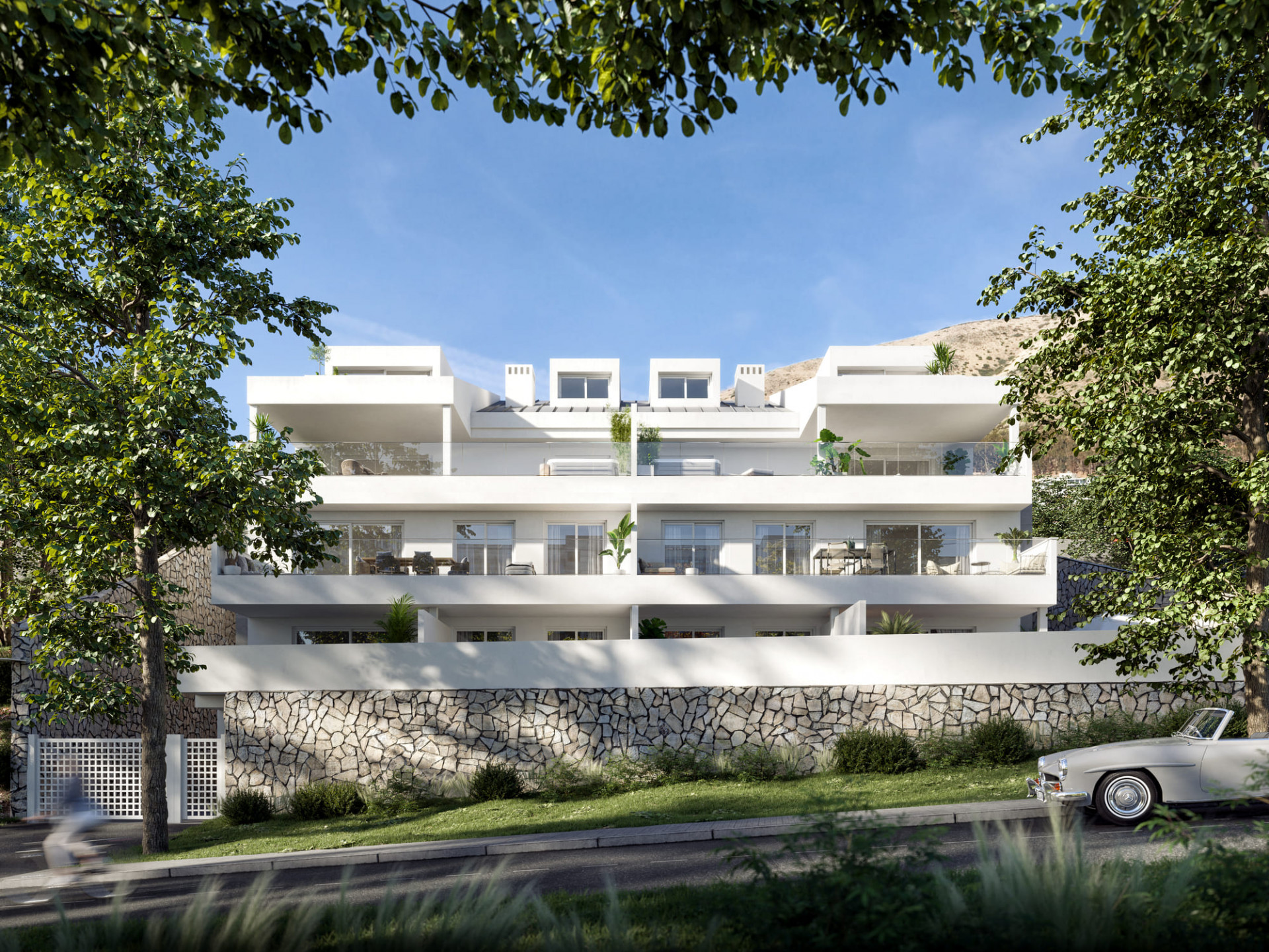 Contemporary new off-plan apartments for sale in Benalmádena - Torrequebrada