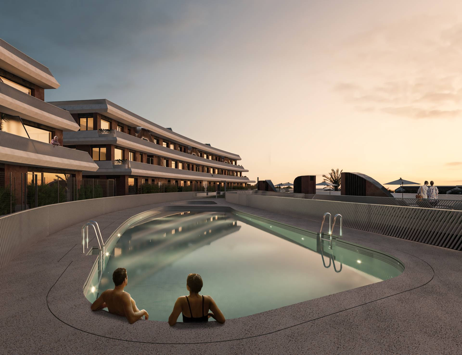 Off-plan complex of new apartments and penthouses in Cerros del Aguila - Mijas Costa