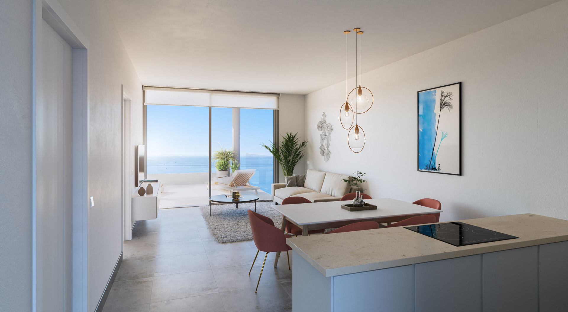 New project of contemporary apartments for sale in Reserva del Higuerón – Benalmadena
