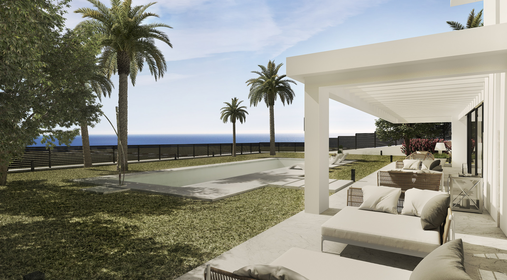 Luxury modern Villa for sale in Flamingos Golf - New Golden Mile