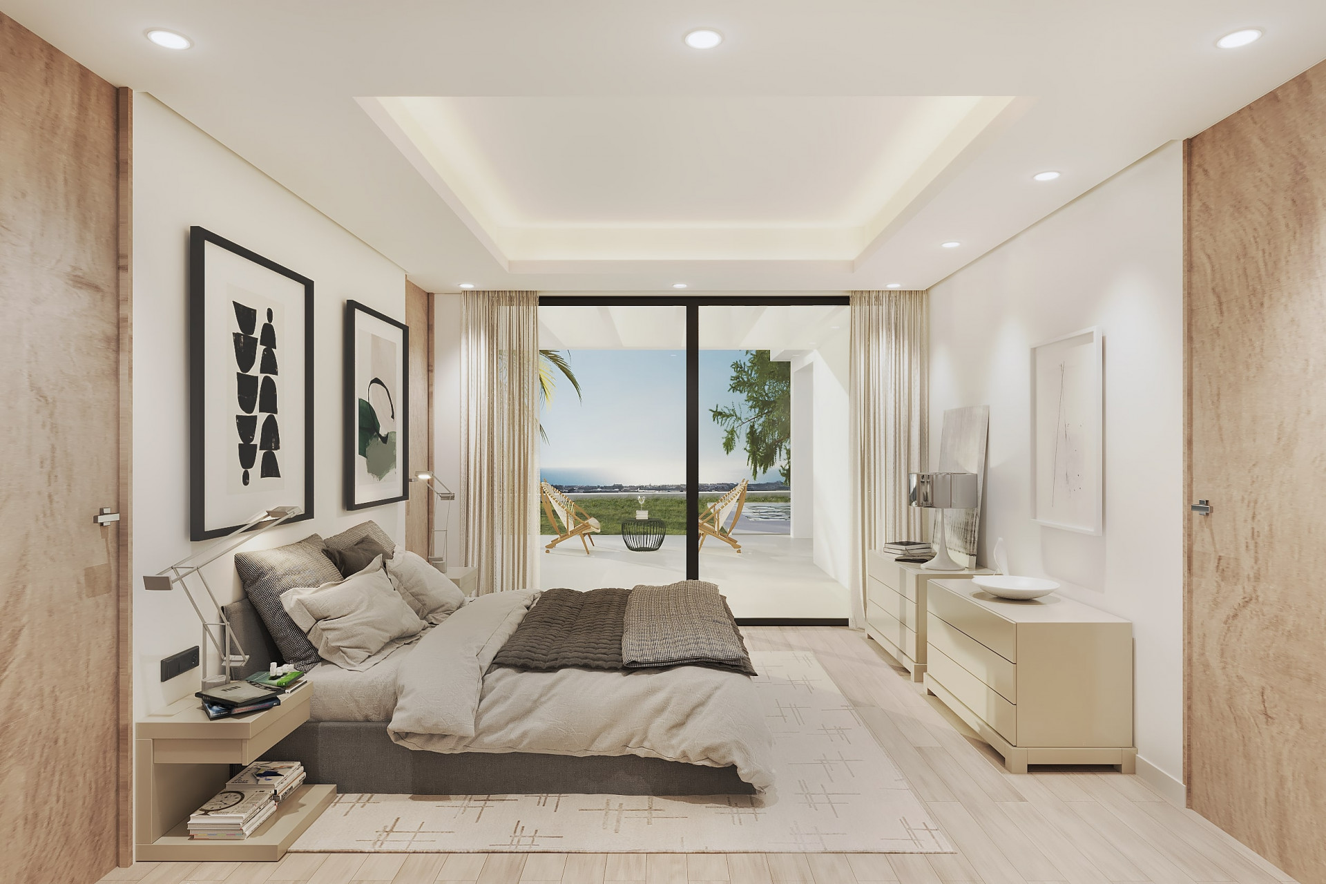 Luxury modern villa for sale in Flamingos Golf - New Golden Mile