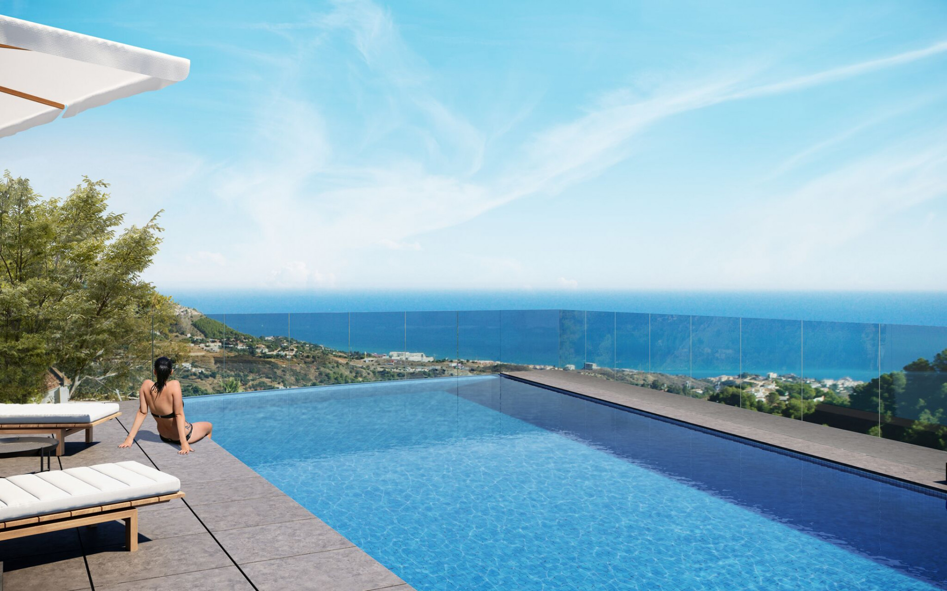 Complex of brand new contemporary apartments and penthouses in MIjas Pueblo – Mijas