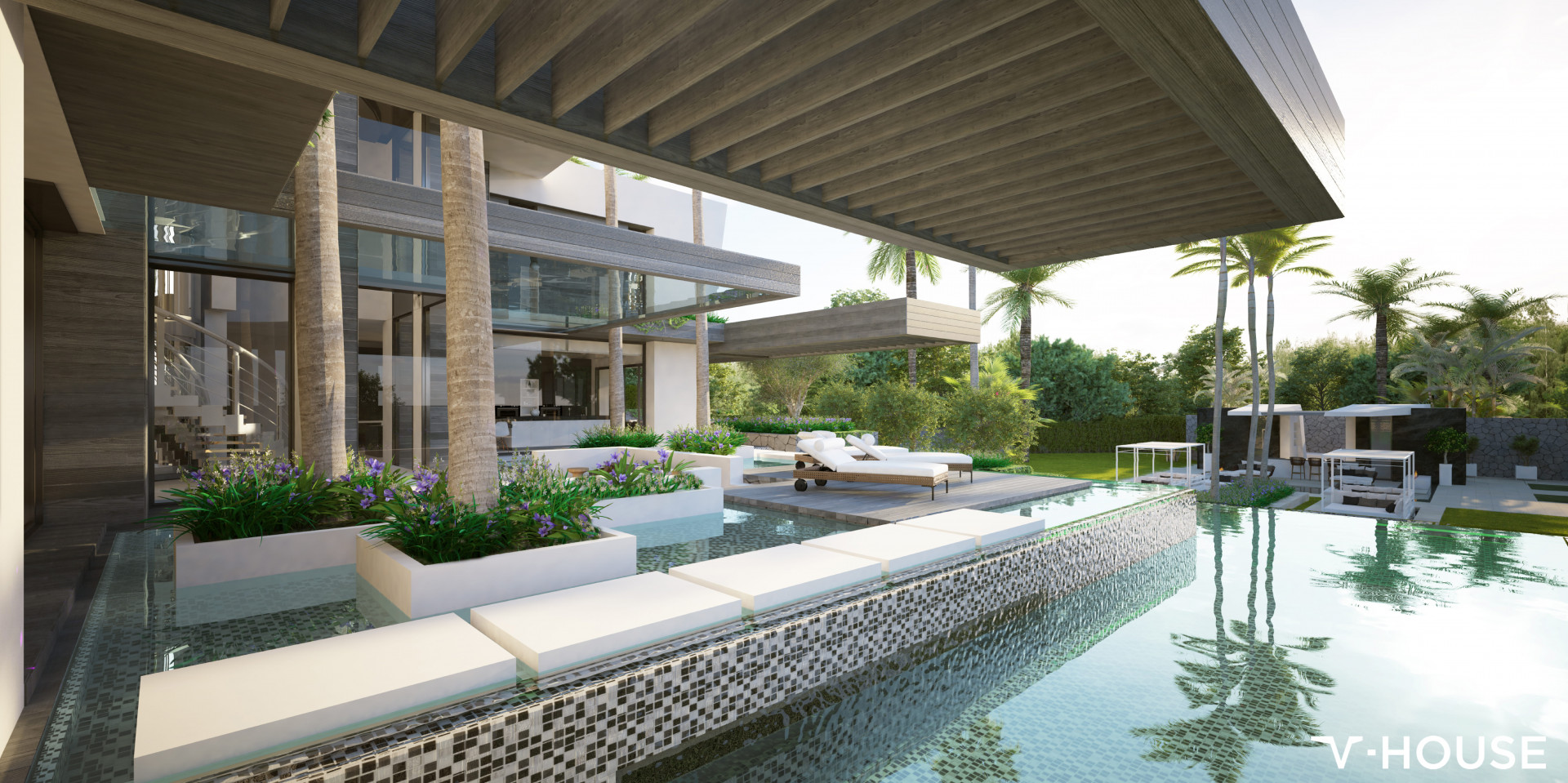 Nieuw moderne villa te koop in Camoján - Marbella - Golden Mile