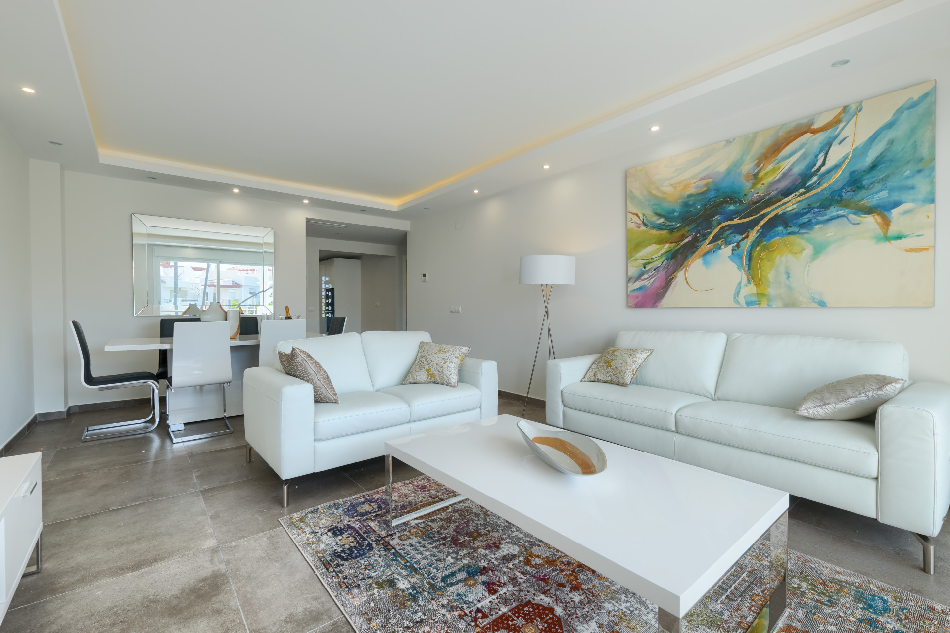 Fully renovated top floor beachside apartment for sale on the New Golden Mile – Estepona