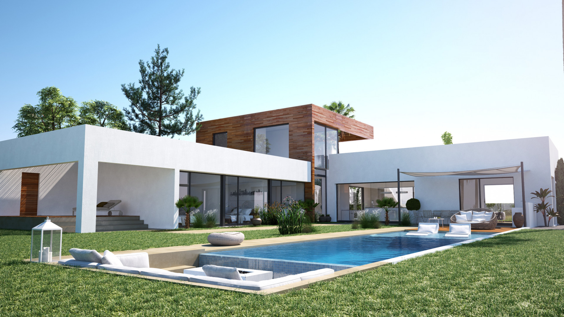 Villa moderna de nueva construcción a la venta en Altos de los Monteros - Marbella