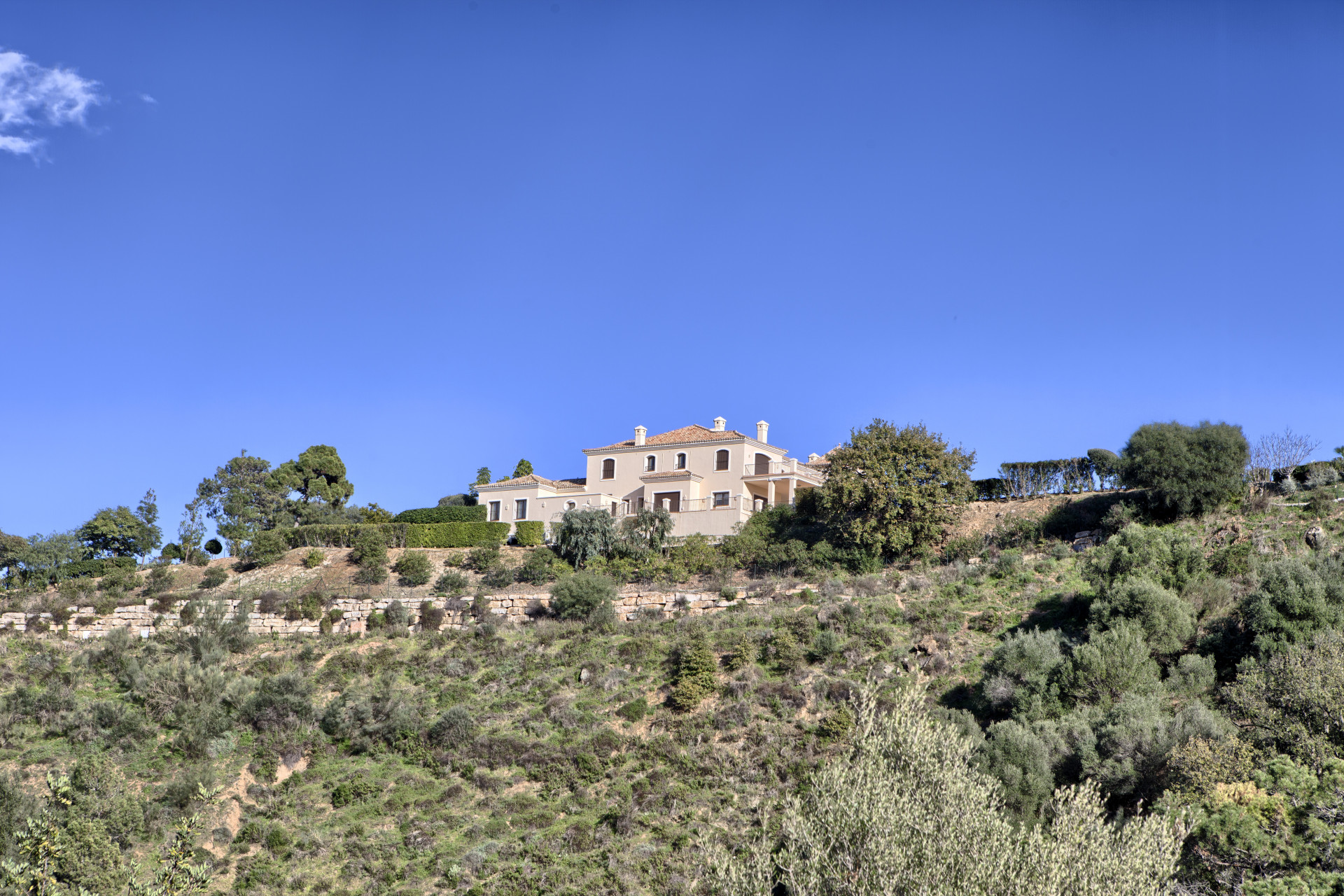 Luxury Andalusian style mansion for sale in Marbella Club Golf Resort in Benahavis