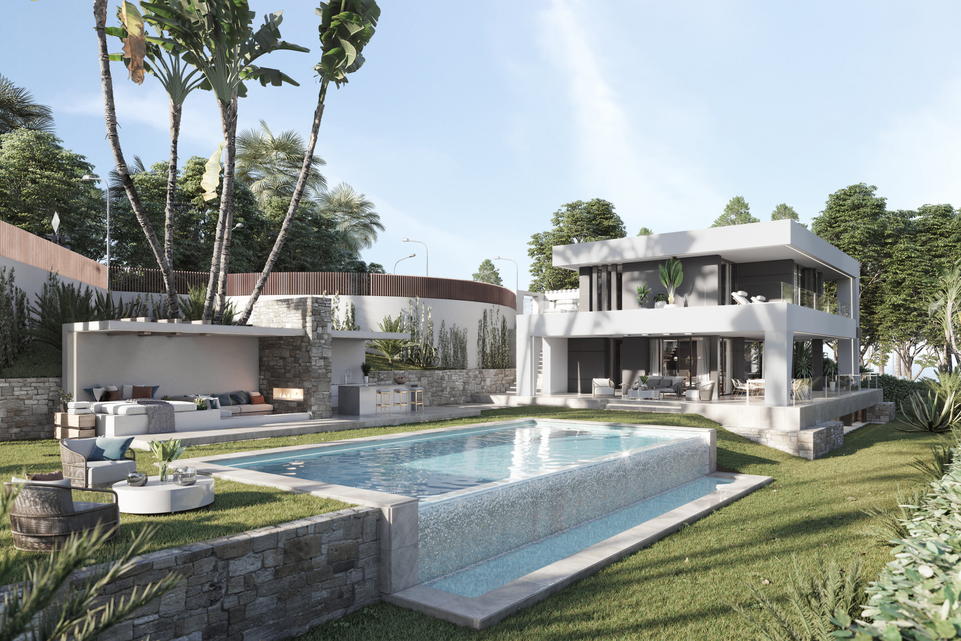New contemporary beach villa for sale in Estepona