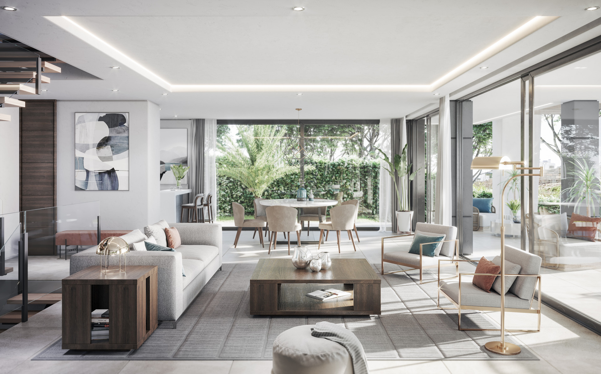New contemporary beach villa for sale in Estepona