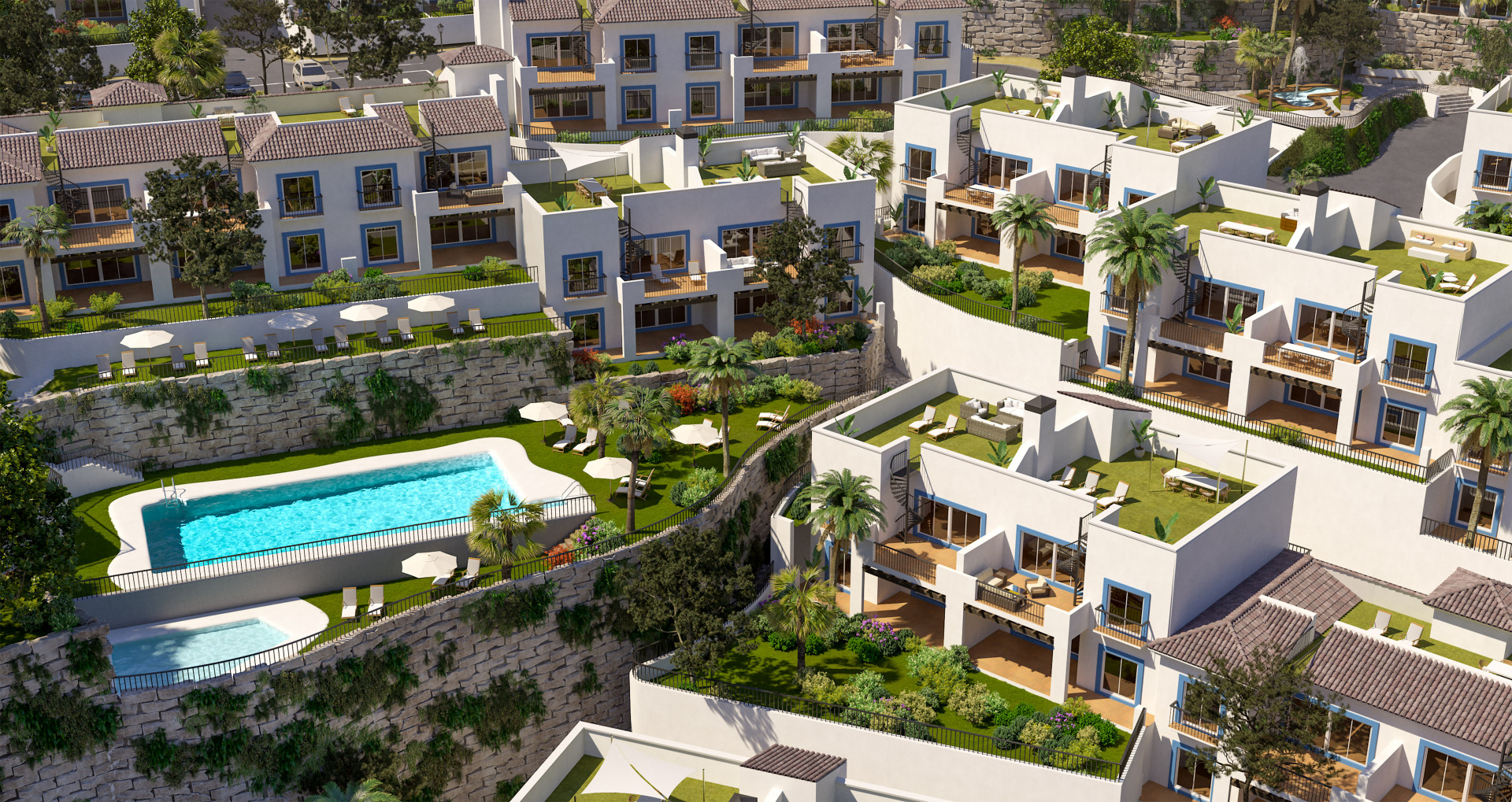 Modern Andalusian Style apartments and penthouses for sale in El Paraiso Alto – Estepona