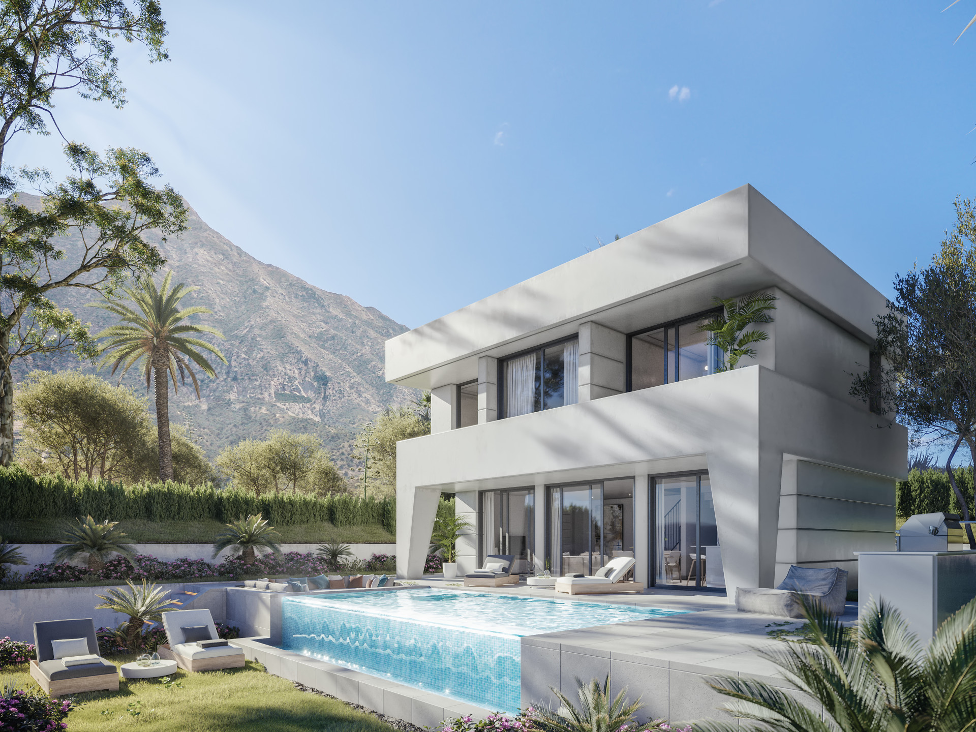 New development of modern villas in Puerto de la Duquesa – Manilva